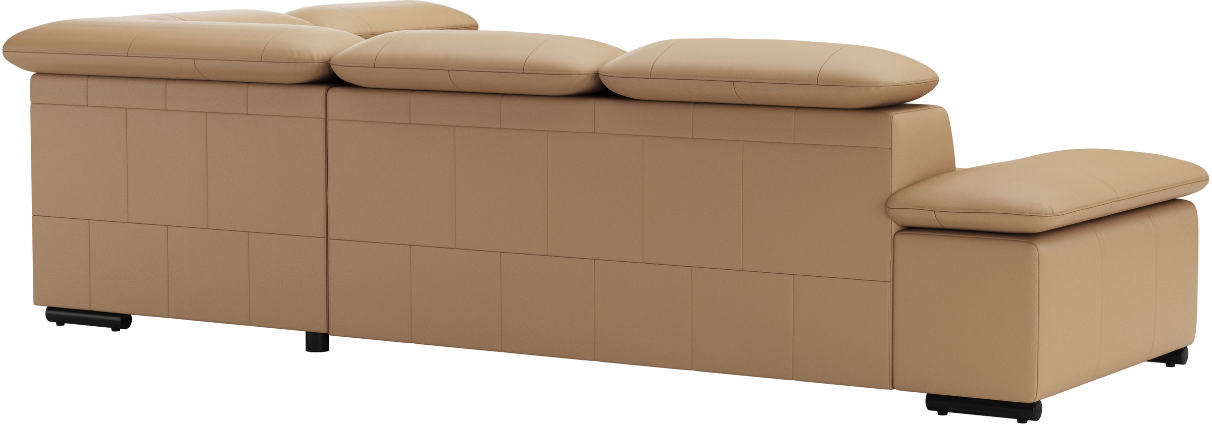 sit&more Ecksofa »Alcudia L-Form«, mit Armteilverstellung, optional Kopfteilverstellung und Bettfunktion