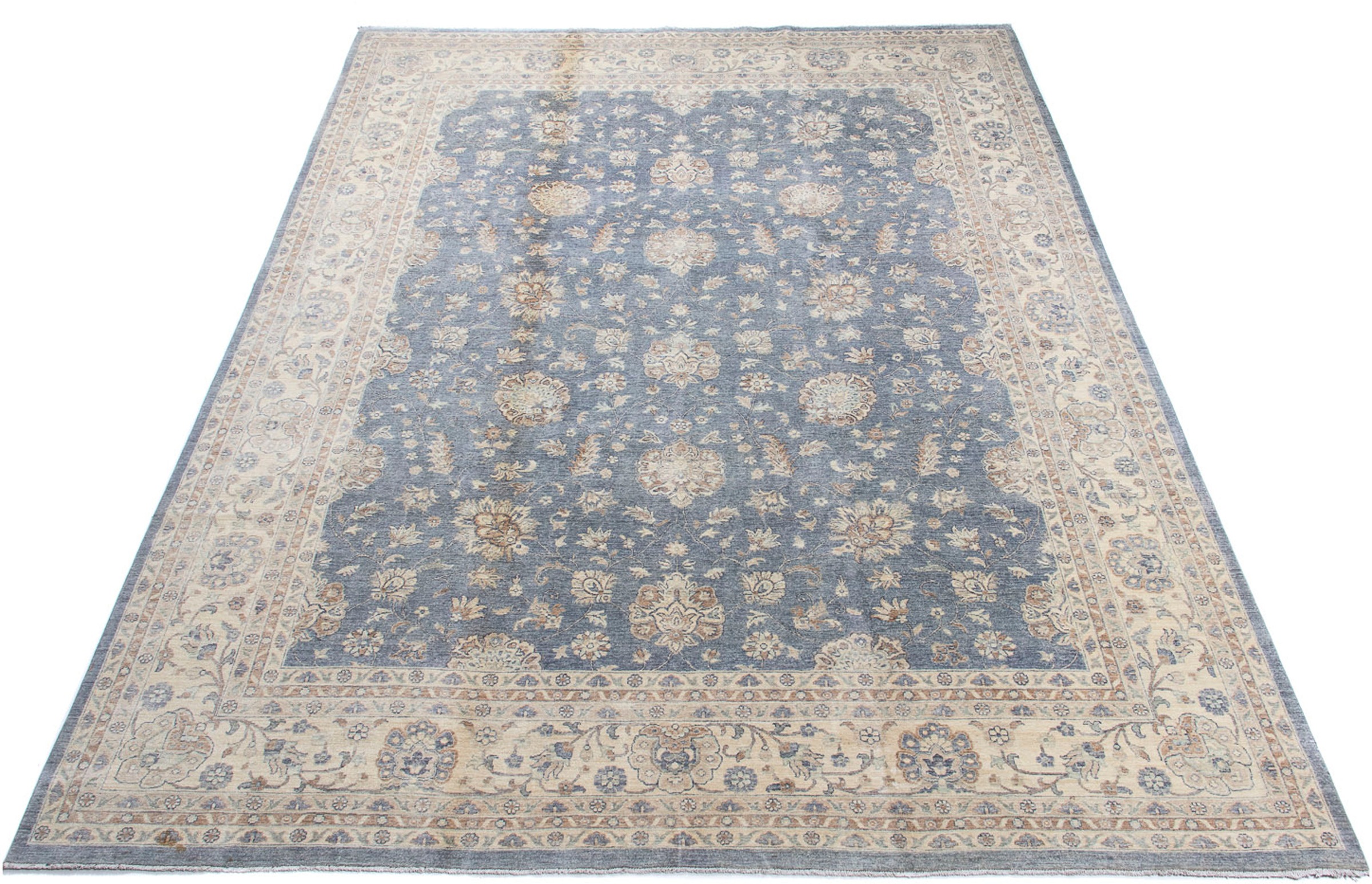 morgenland Orientteppich »Ziegler - 440 x 347 cm - dunkelblau«, rechteckig, günstig online kaufen