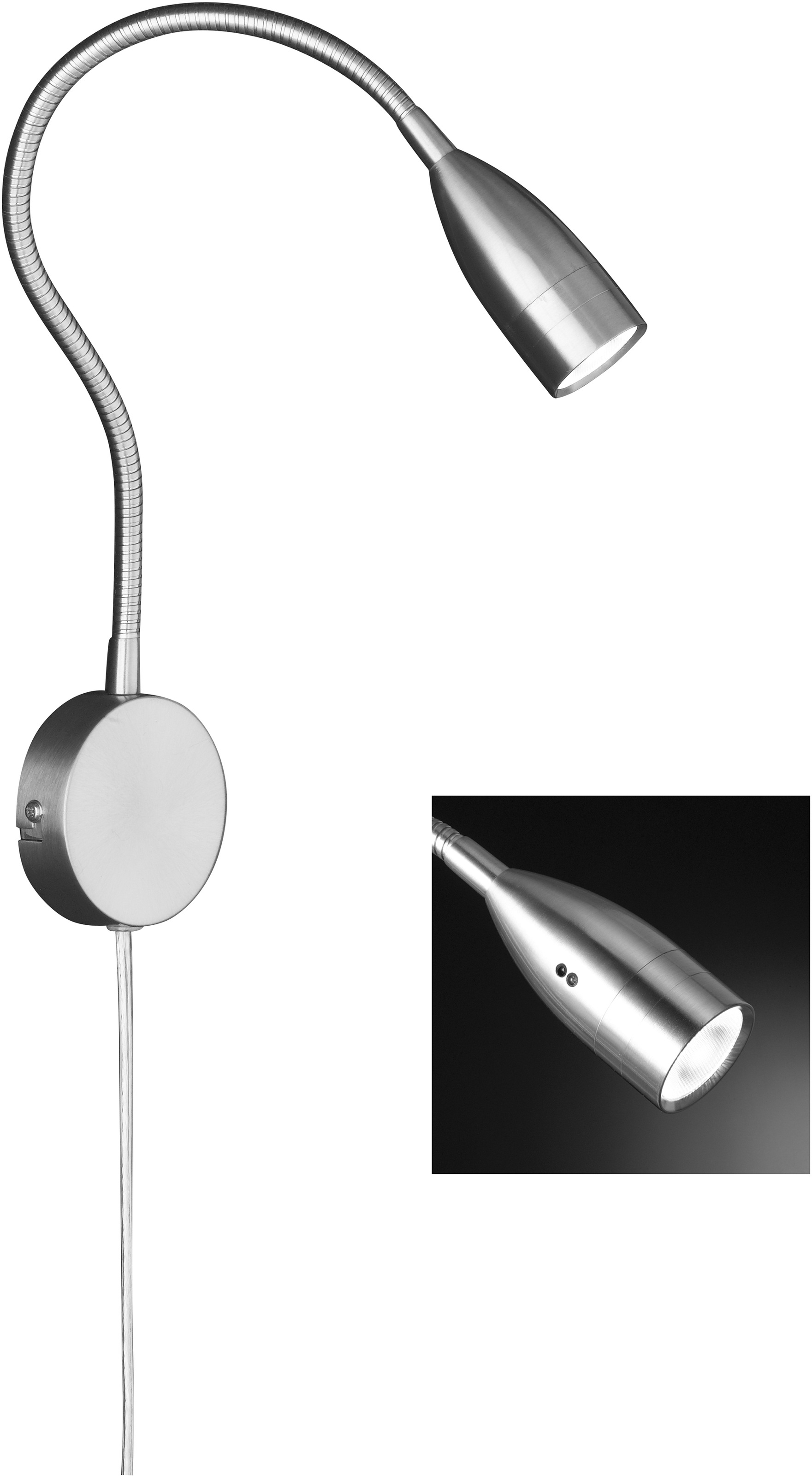 FISCHER & HONSEL LED Wandleuchte »Sten«, 1 flammig, Leuchtmittel LED-Modul günstig online kaufen