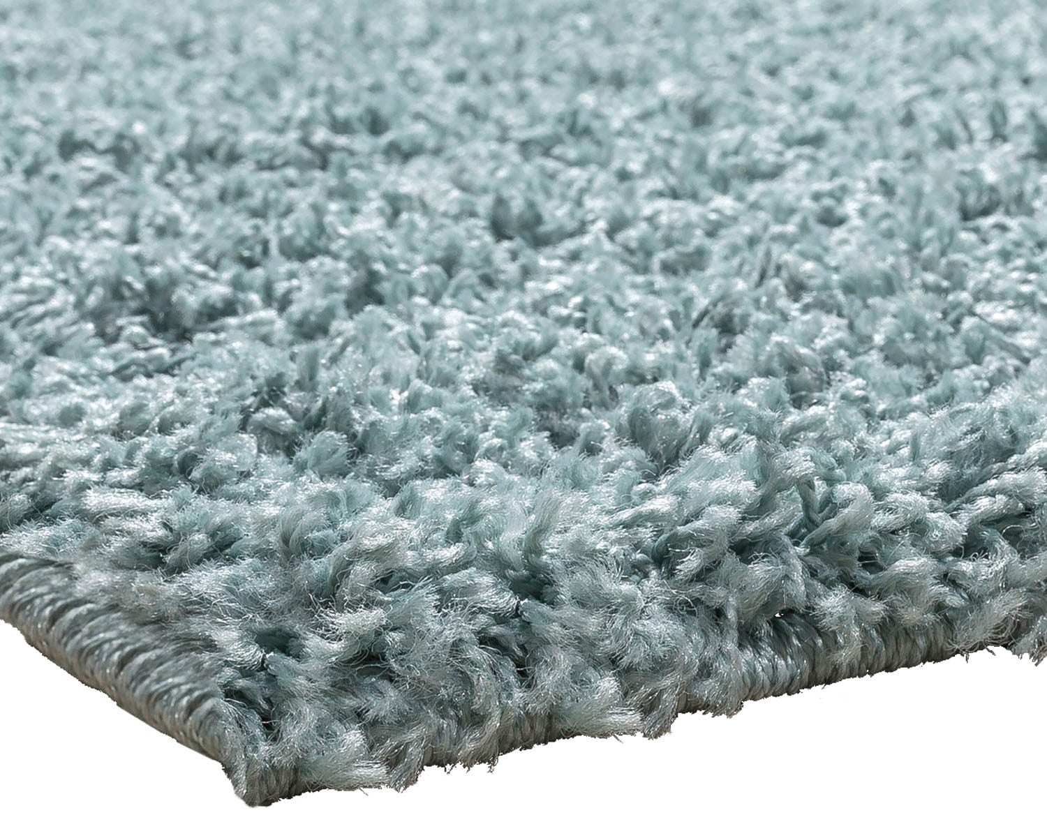 Paco Home Teppich »Twister 500«, rechteckig, 44 mm Höhe, Uni Hochflor Shaggy mit hoher Fadendichte