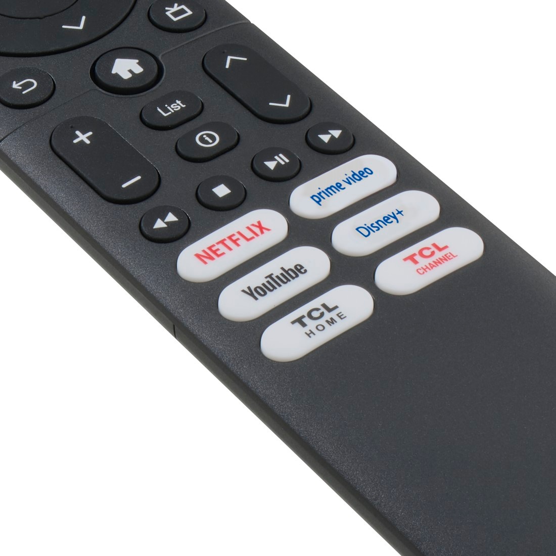 Hama Universal-Fernbedienung »TV-Ersatzfernbedienung für TCL-Fernseher mit Lernfunktion« Lernmodus, 6 Streaming Tasten, Easy Mode, 10 m Reichweite