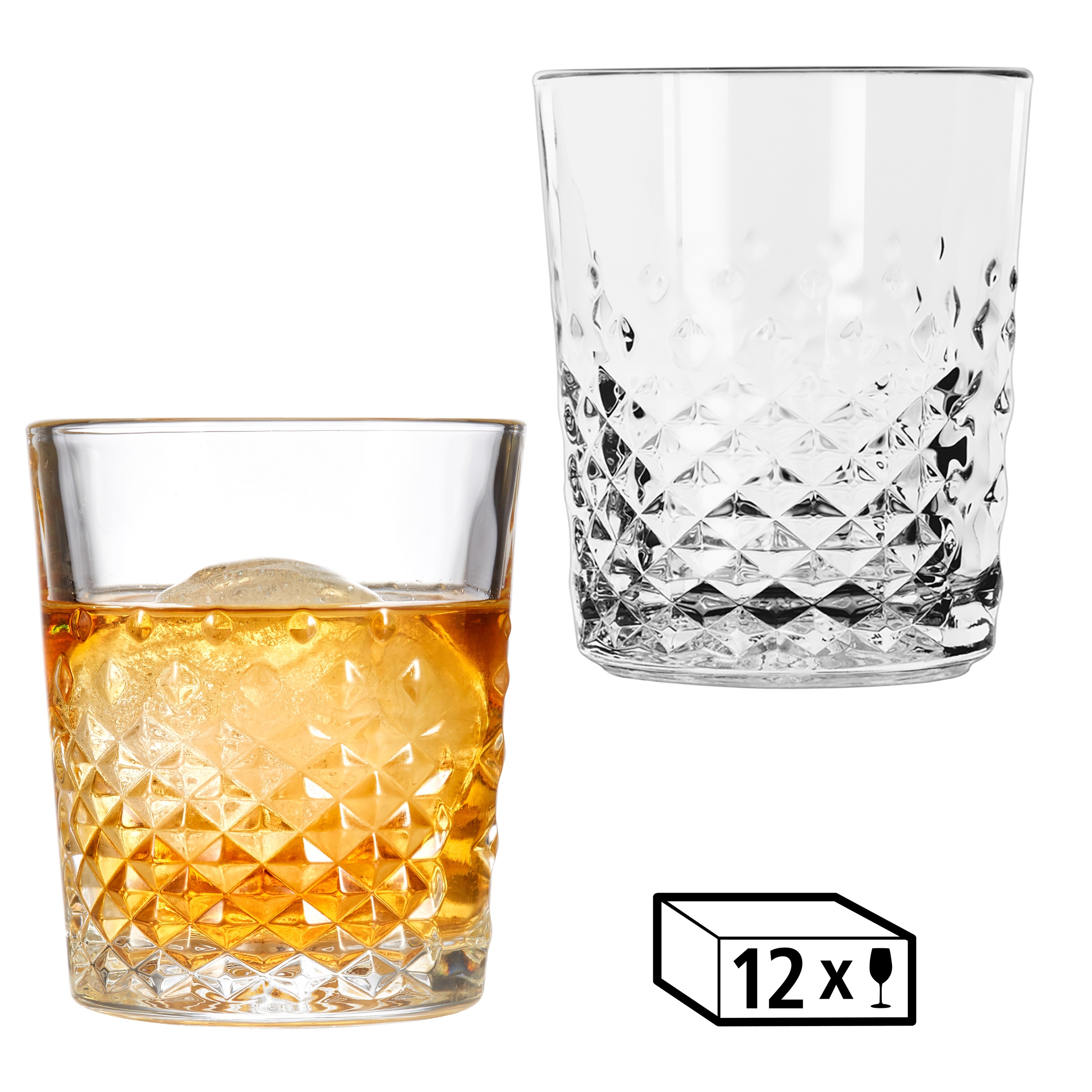 LIBBEY Tumbler-Glas »Libbey D.O.F Glas 12er Set -OCULAR-« 355 ml, hochwerti günstig online kaufen