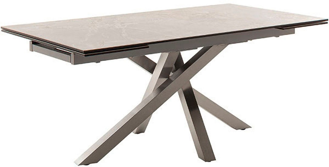 MCA furniture Esstisch »ALMIROS Auszugstisch 180-260 cm marmoriert«, (Einze günstig online kaufen