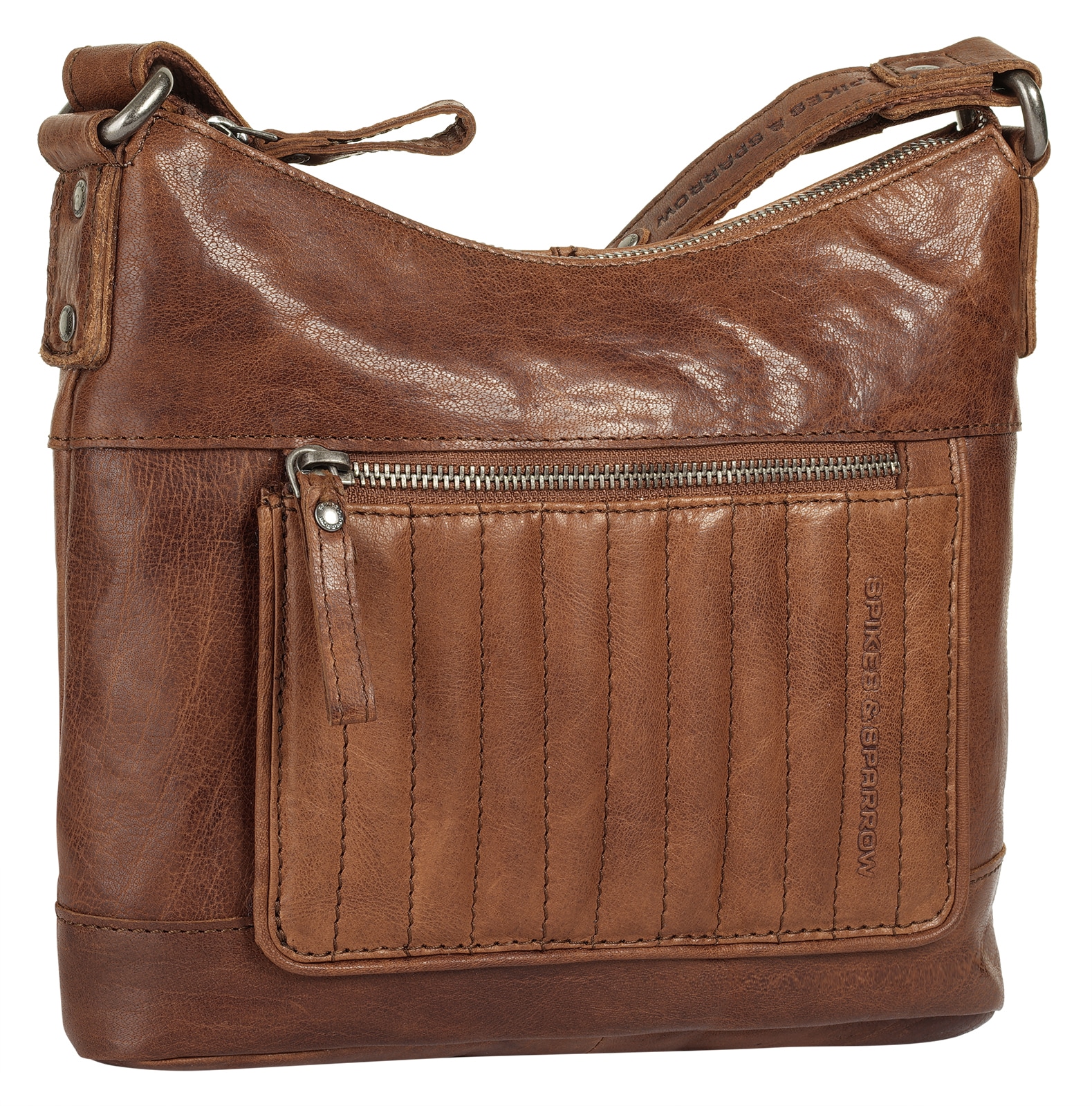 Spikes & Sparrow Umhängetasche echt Leder