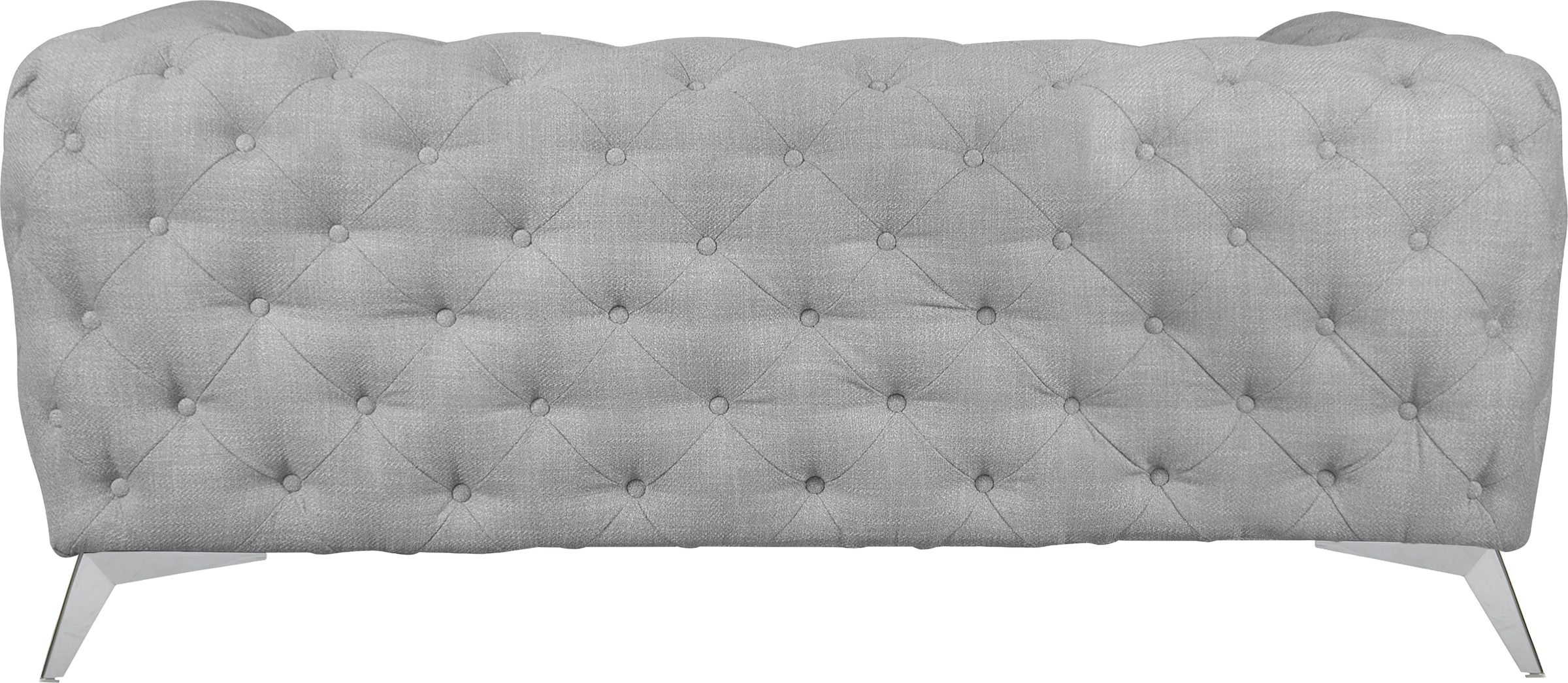 Leonique Chesterfield-Sofa »Glynis«, aufwändige Knopfheftung, moderne Chesterfield Optik, Fußfarbe wählbar