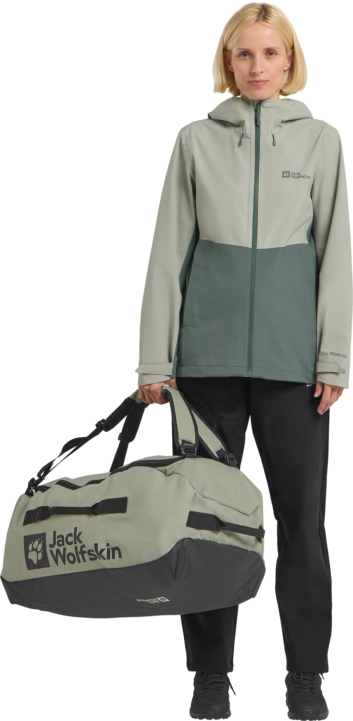 Jack Wolfskin Outdoorjacke »WEILTAL 2L JKT W« mit Kapuze