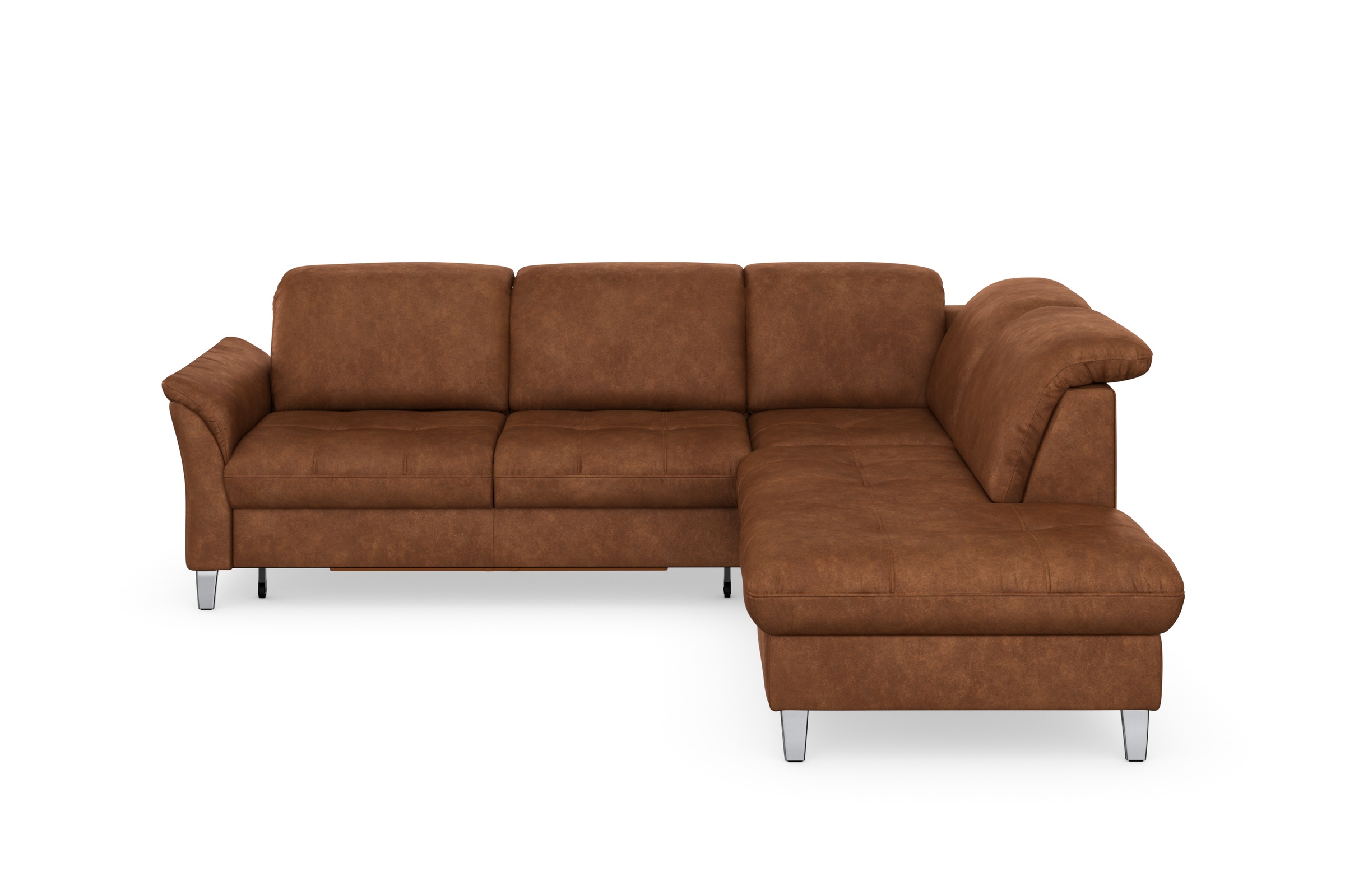 sit&more Ecksofa »Maggiore L-Form«, wahlweise mit Kopfteilverstellung, Bettfunktion und Stauraum