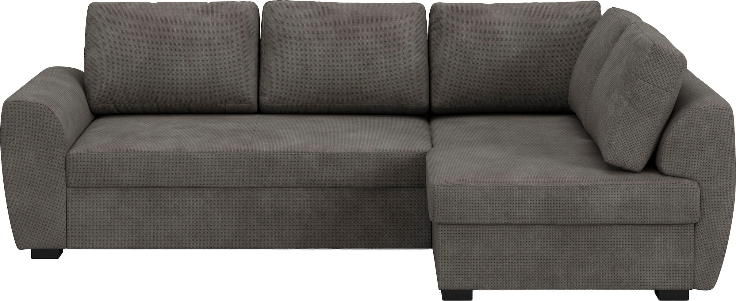 COTTA Ecksofa »Drift L-Form« optional auch mit Schlaffunktion, Wellenunterfederung
