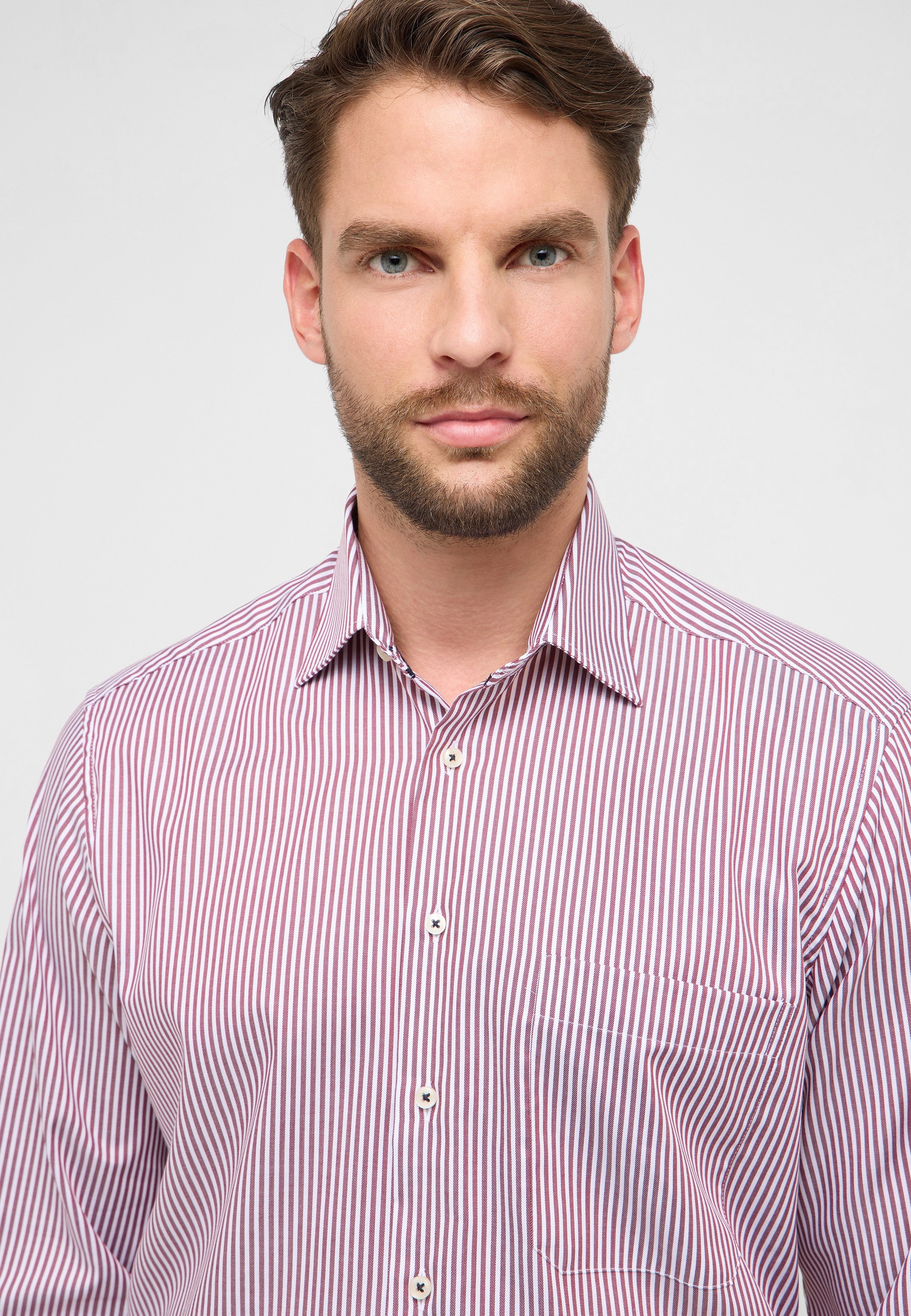 Eterna Langarmhemd »COMFORT FIT« NON IRON (bügelfrei)