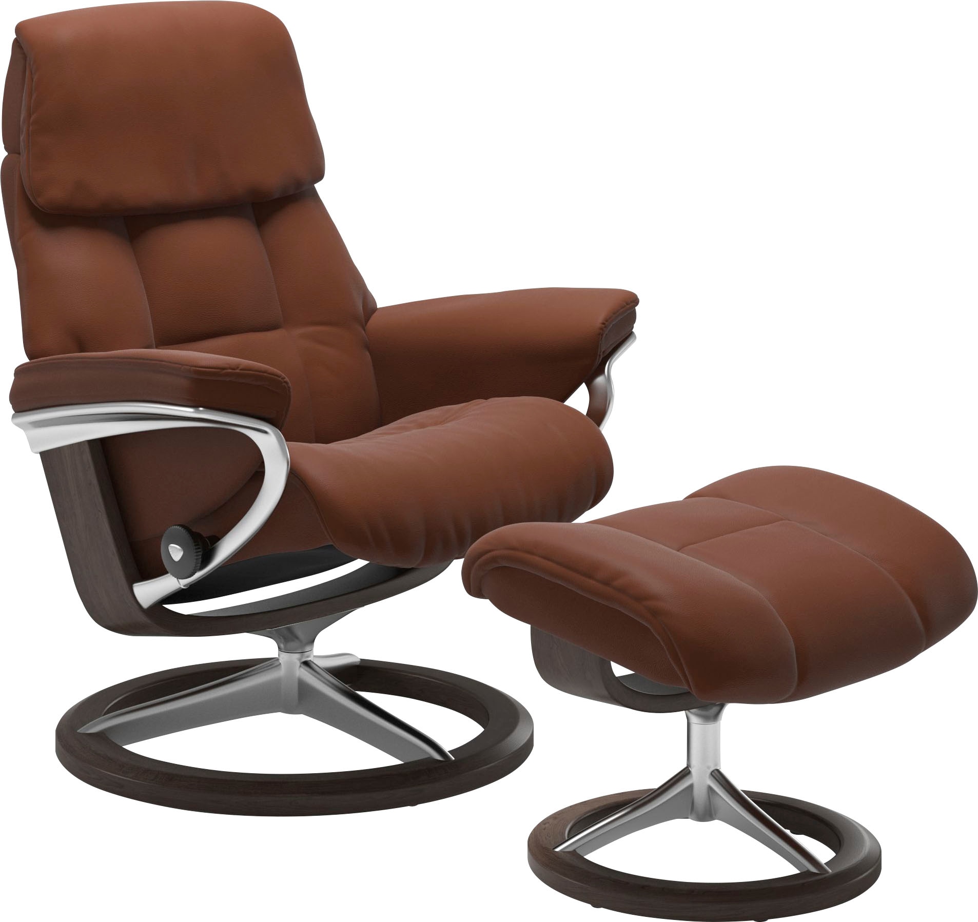Stressless® Hocker »Ruby« mit Signature Base, Gestell Eiche, Wenge, Braun & günstig online kaufen