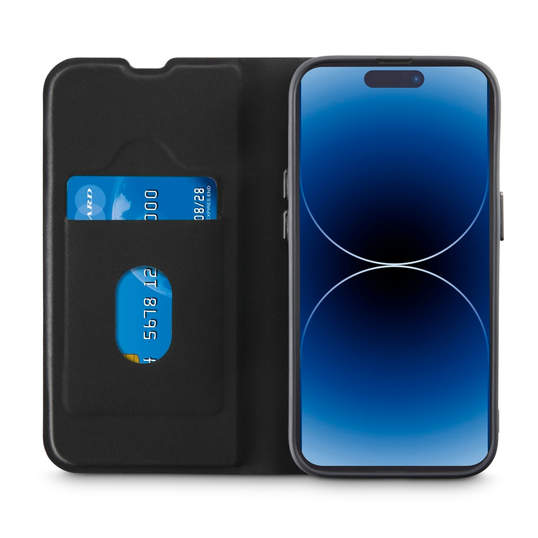 Hama Smartphone-Hülle »Handytasche Booklet für Apple iPhone 15 Pro schwarz, Kartenfach«, iPhone 15 Pro