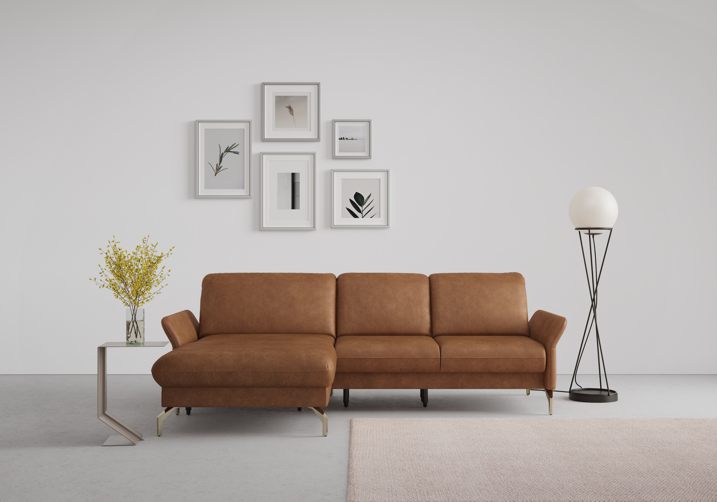 sit&more Ecksofa »Fashion L-Form«, wahlweise mit Kopfteilverstellung, Vorzi günstig online kaufen