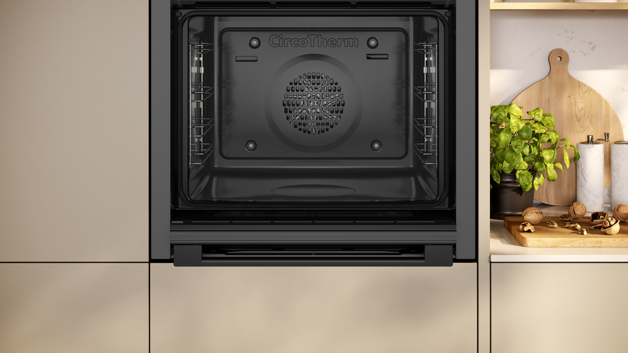 NEFF Einbaubackofen N 50 »B3ACE2AG3«, mit Teleskopauszug nachrüstbar, EasyClean®