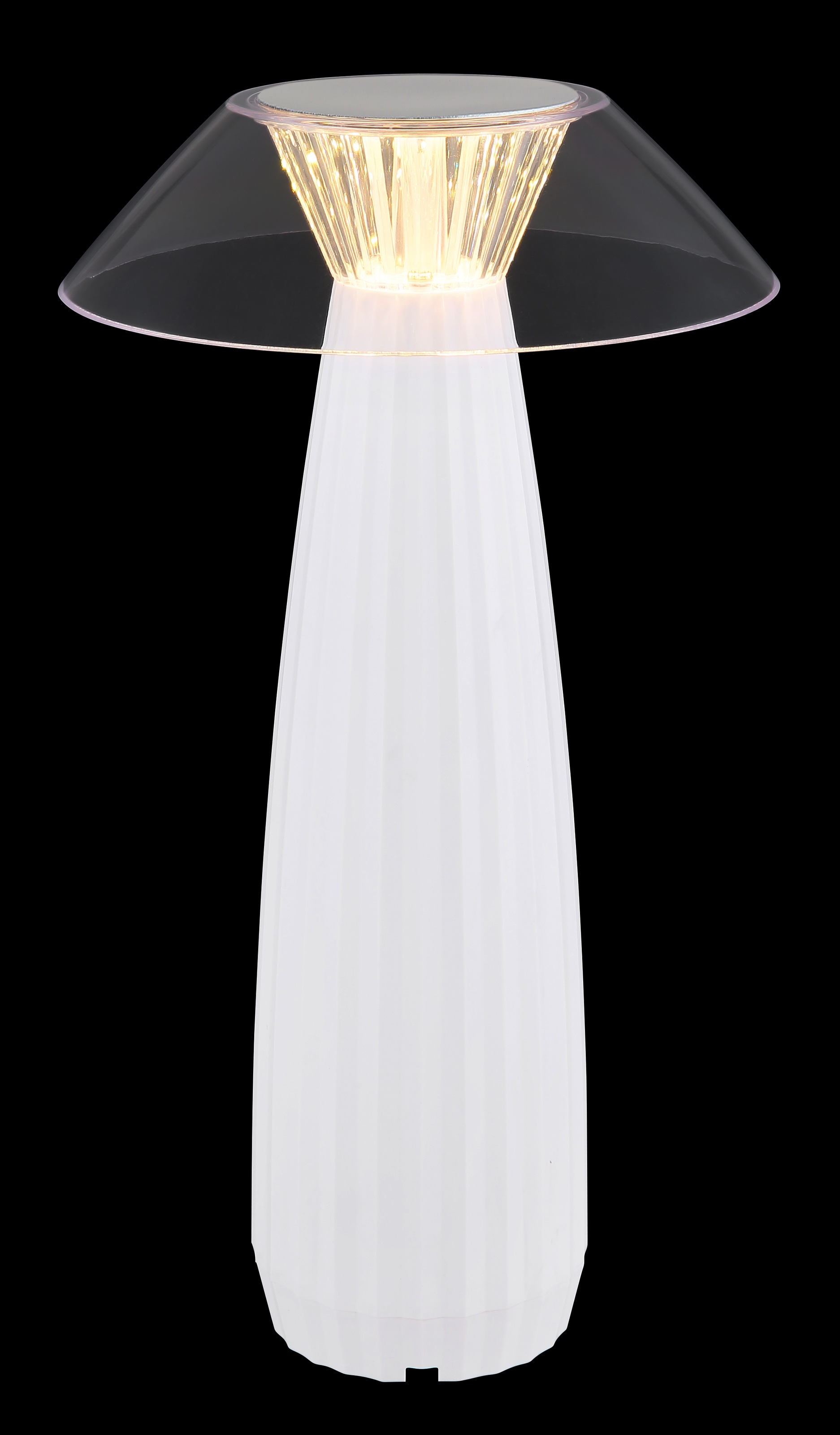 GLOBO LIGHTING Tischleuchte »ILLUMI« LED-Modul 1 Stk. Warmweiß Tischlampe Nachttischlampe Deko-Tischleuchte Schlafzimmer