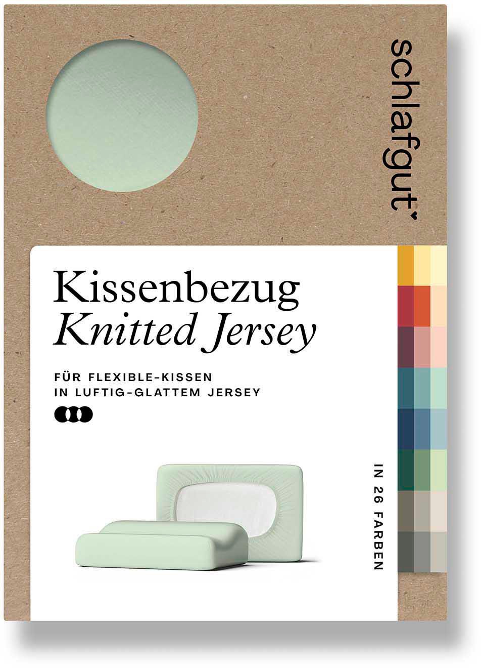Schlafgut Kissenbezug »Pure flexibler Kissenbezug für Nackenstützkissen«, ( günstig online kaufen