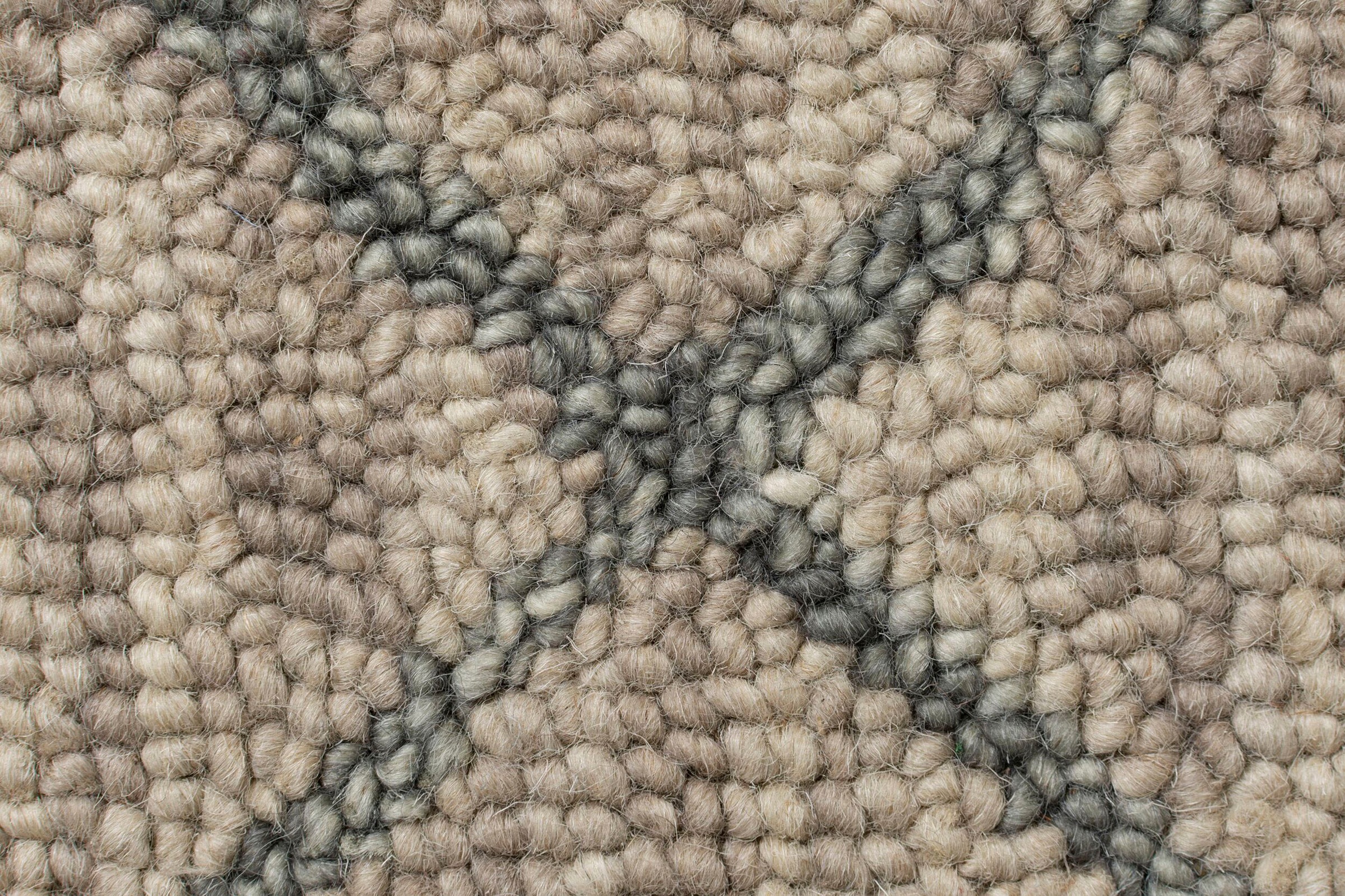 FLAIR RUGS Wollteppich »Diego«, rechteckig, 40 mm Höhe, fußbodenheizungsgeeignet, aus 100% Wolle, mit Quasten, Boho Look