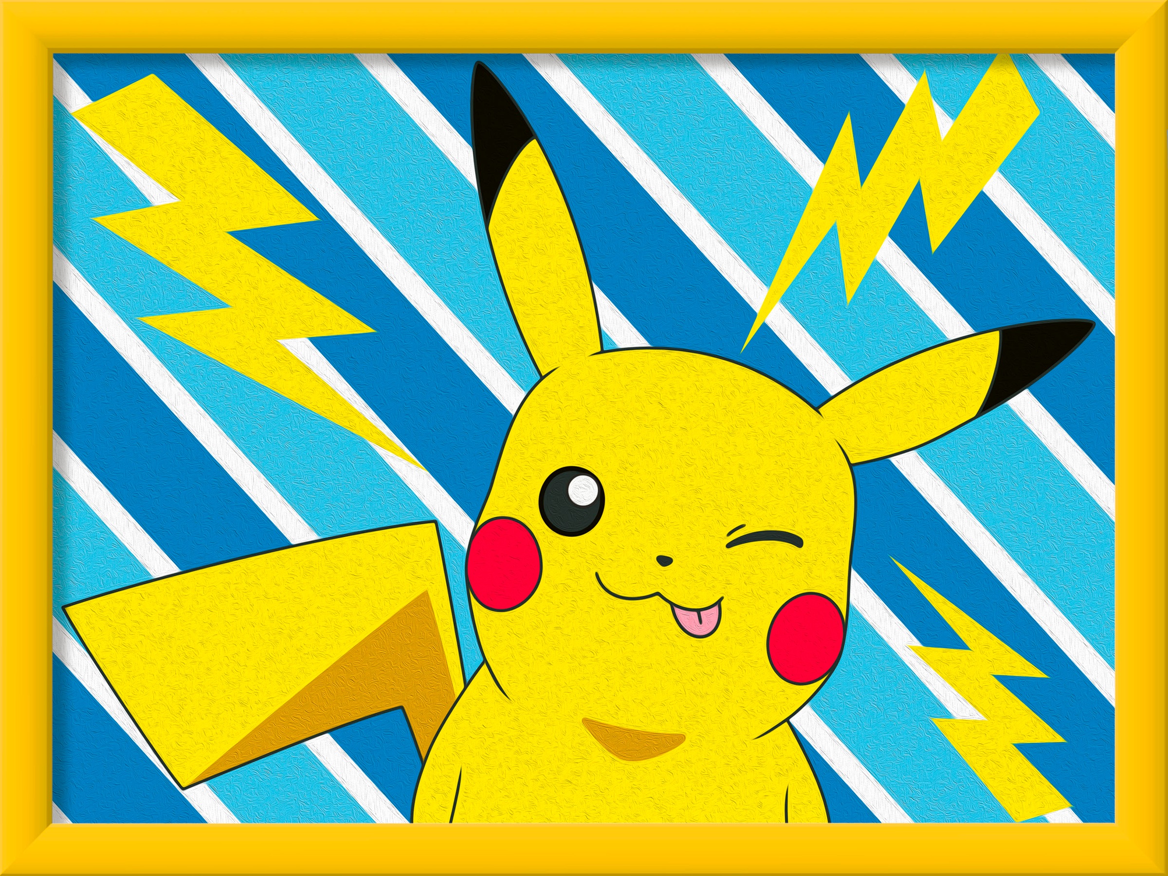 Ravensburger Malen nach Zahlen »CreArt, Freches Pikachu«, Made in Europe