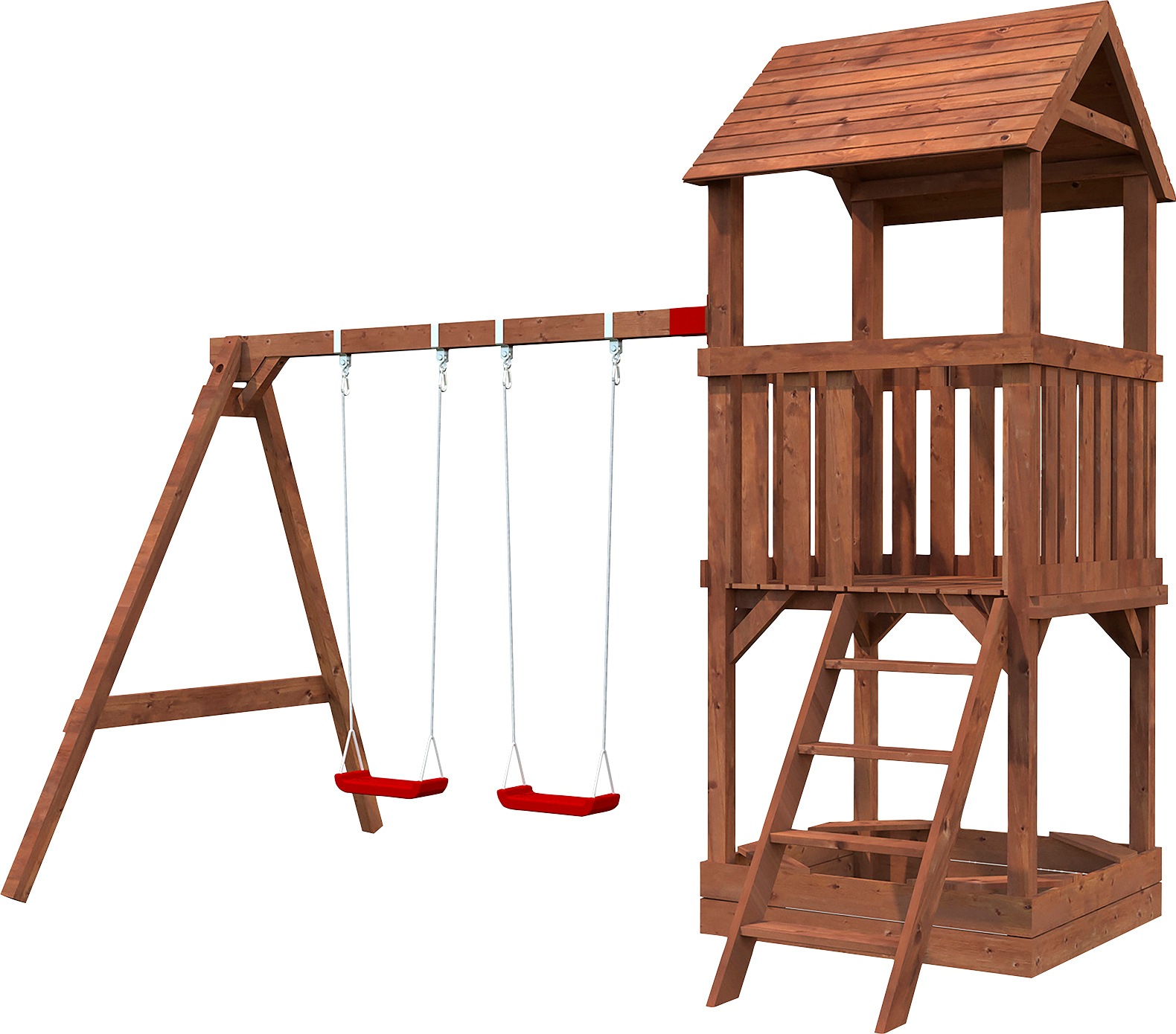 Palmako Spielturm »JESPER SET 2«, BxTxH: 366x305x314 cm kaufen