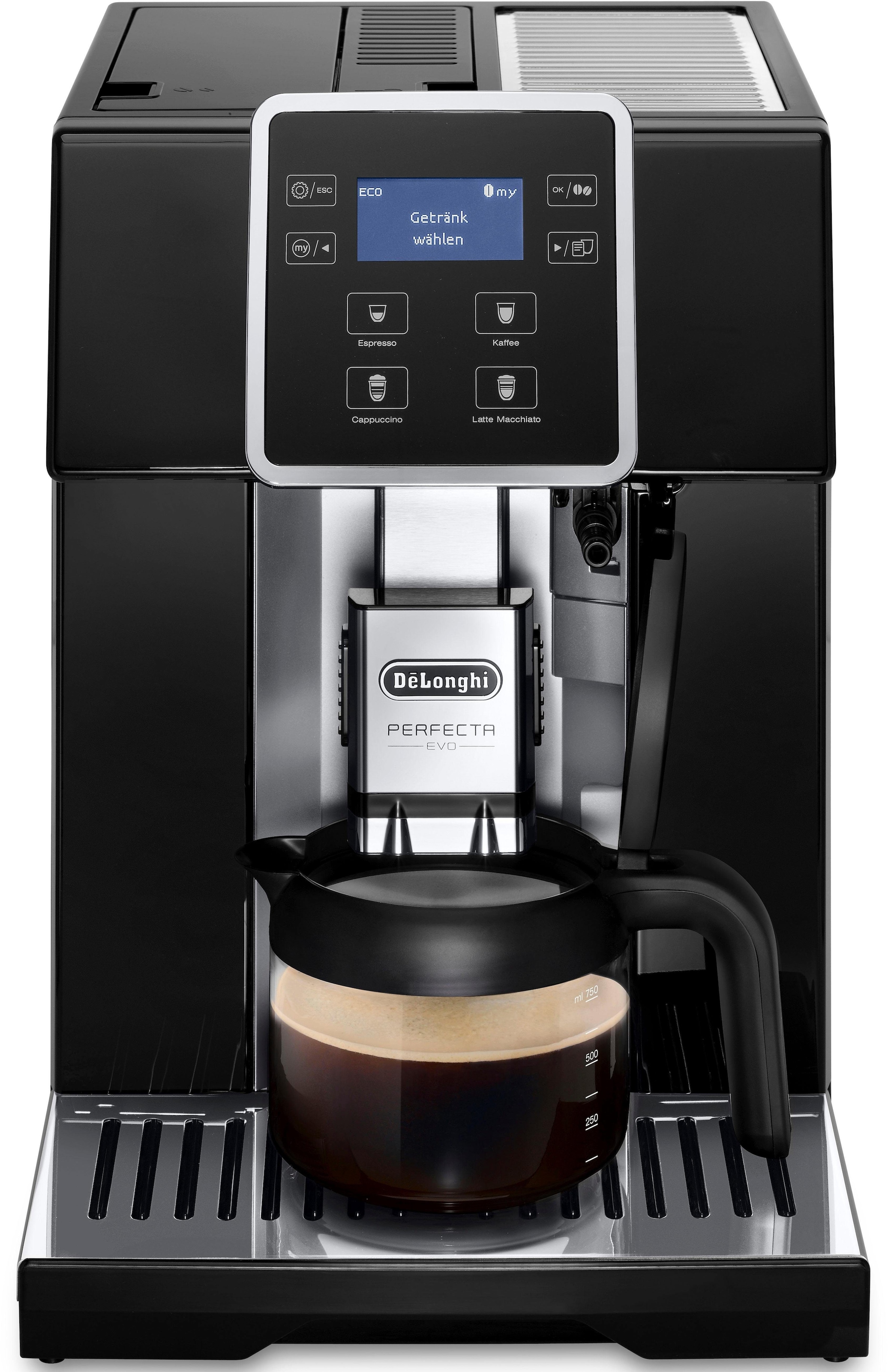 De'Longhi Kaffeevollautomat »Perfecta Evo ESAM 428.40.BS«, Kaffeekannenfunktion, inkl. Pflegeset im Wert von € 31,99 UVP