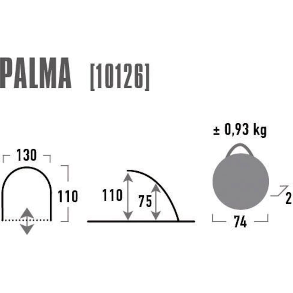 High Peak Strandmuschel »Palma«, 2 Personen