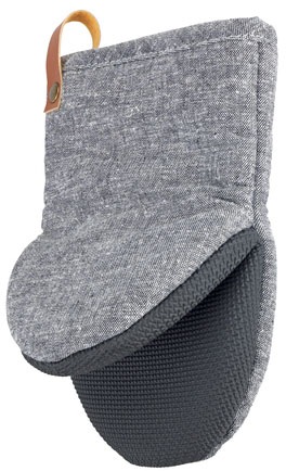 WENKO Topfhandschuhe »Modell Ada Mini«, (Set, 2 tlg.), kleine Ofenhandschuhe, Handflächen aus Neopren, Baumwollinnenseite