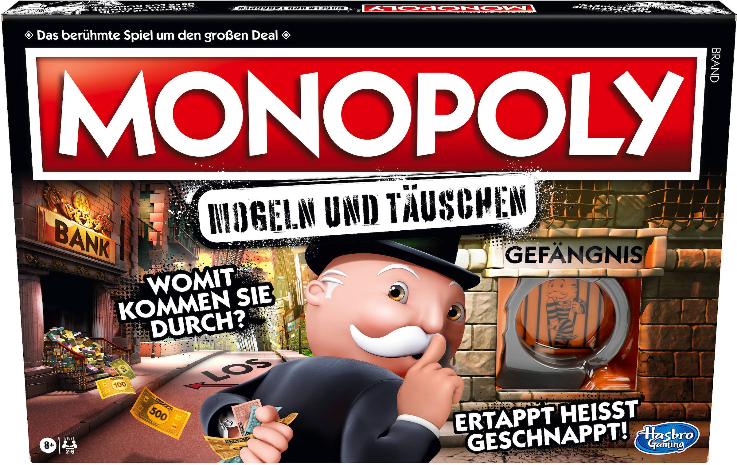 Hasbro Spiel »Monopoly Mogeln und Täuschen«, Made in Germany