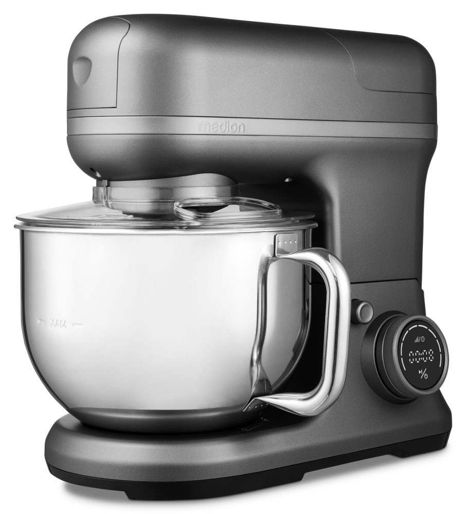 Medion® Küchenmaschine »MD 18442 8 Geschwindigkeitsstufen, titan«, titan