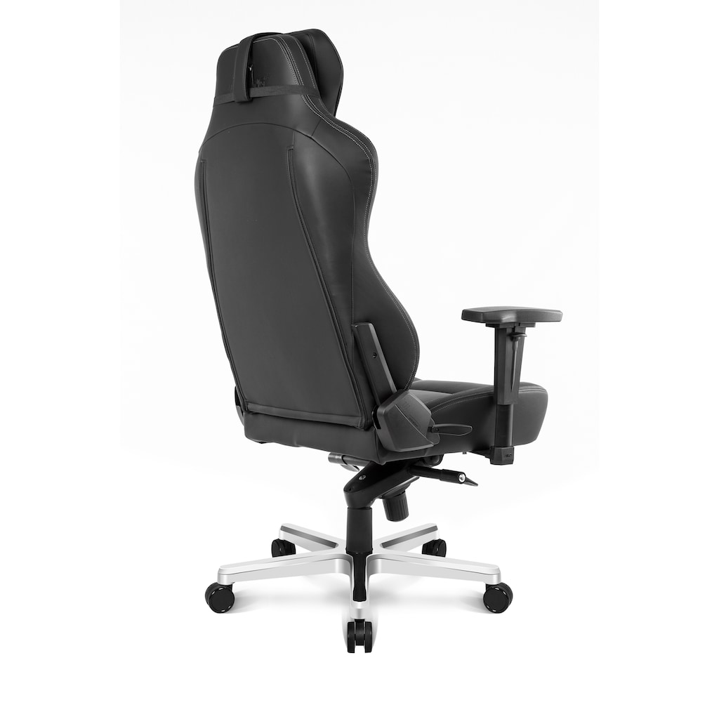 AKRacing Gaming-Stuhl »Office Onyx Deluxe«, Kunstleder-Echtleder