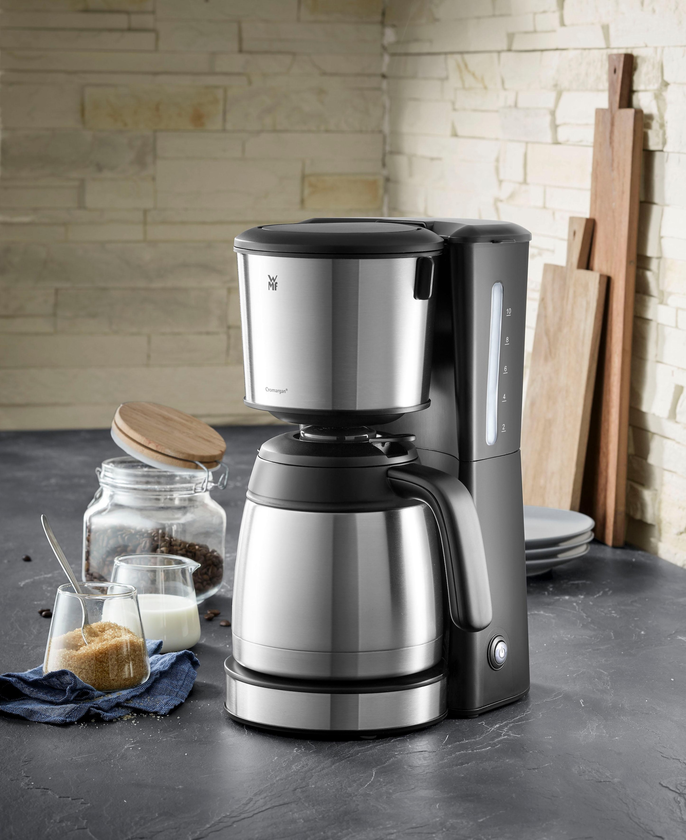 WMF Filterkaffeemaschine »Bueno Pro«, 1,25 l Kaffeekanne, Papierfilter, 1x4, mit Thermokanne