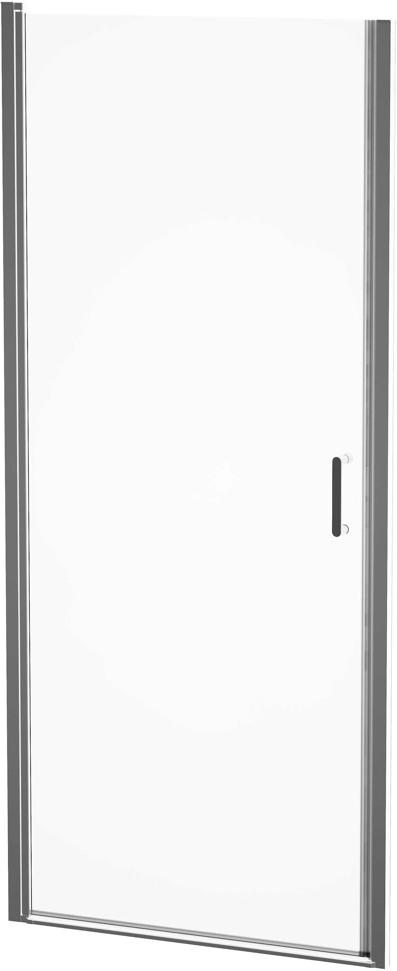 Marwell Dusch-Schwingtür »BRIGHT 80« seitenverkehrt aufbaubar, hochwertige Aluminiumprofile