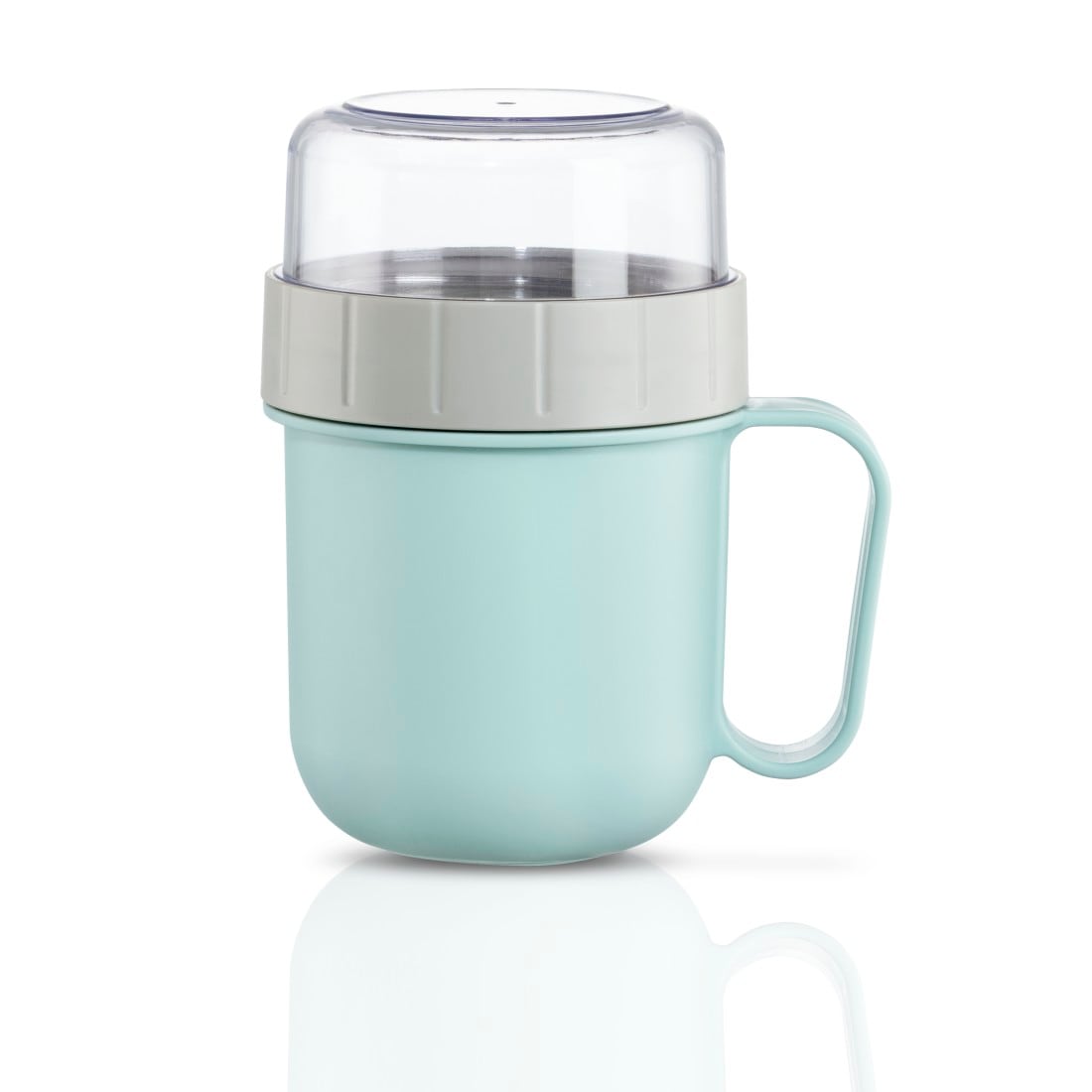 Xavax Müslibox »Müslibecher ToGo, 500 + 200 ml, auslaufsicher (2 Fächer, extra Topper)«, (2 tlg.)