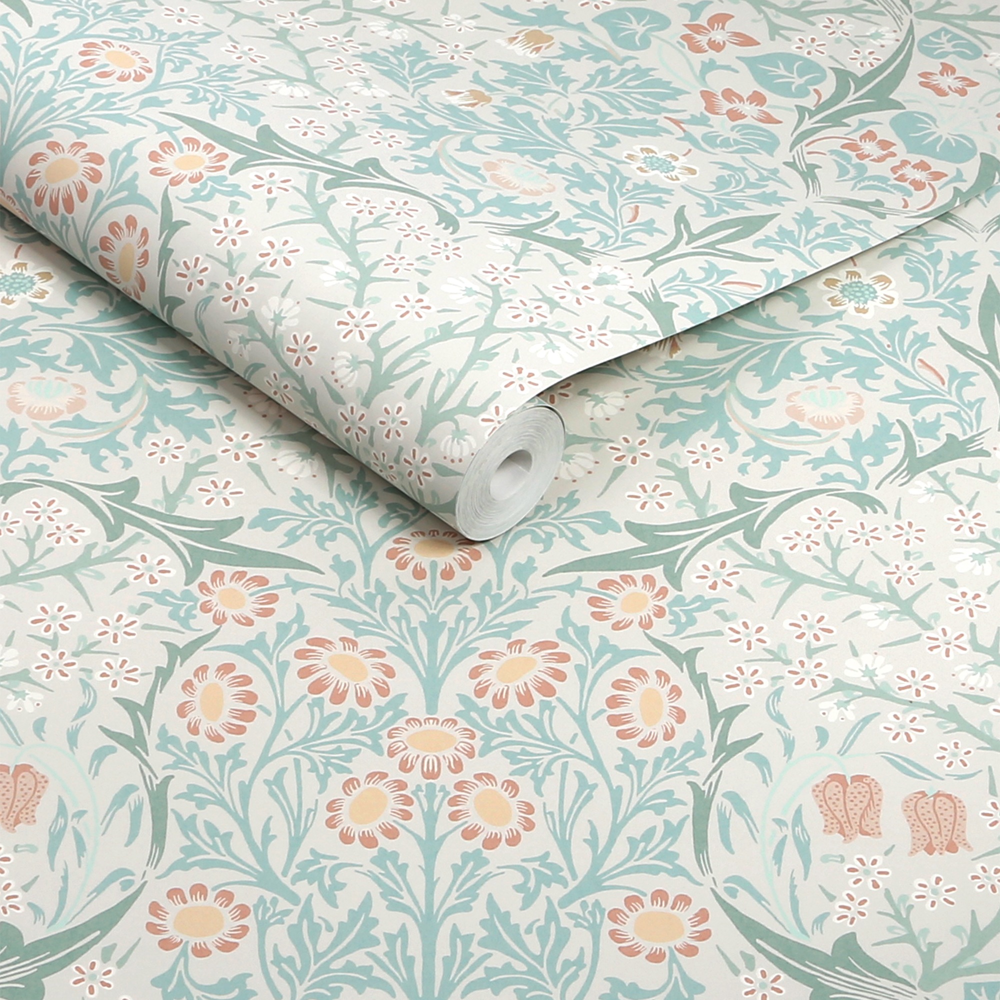 WILLIAM MORRIS AT HOME Vliestapete »Blackthorn Meadow« Motiv glatt Design T günstig online kaufen