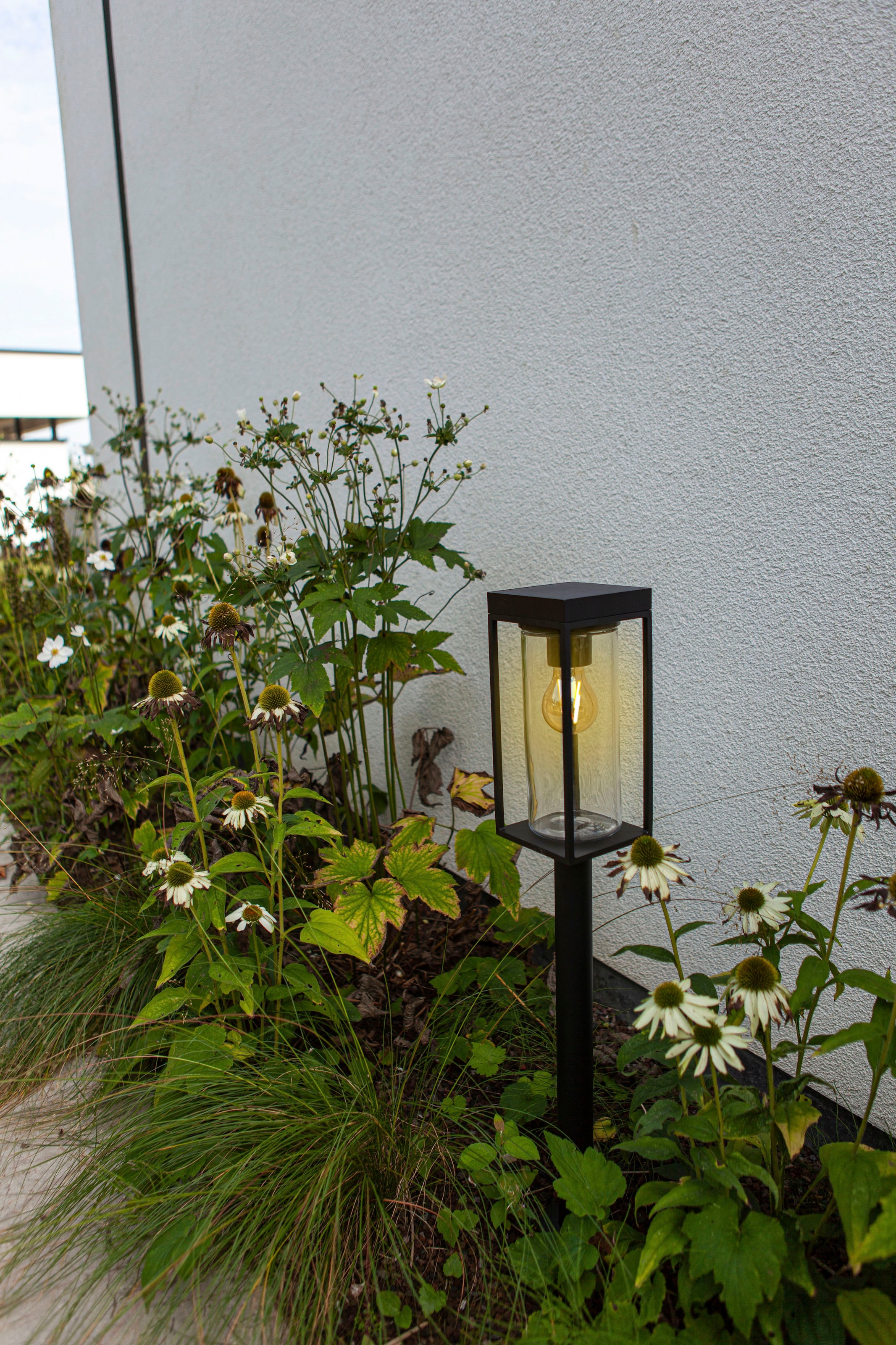 LUTEC LED Solarleuchte »FLAIR«, Leuchtmittel E27 | Leuchtmittel wechselbar