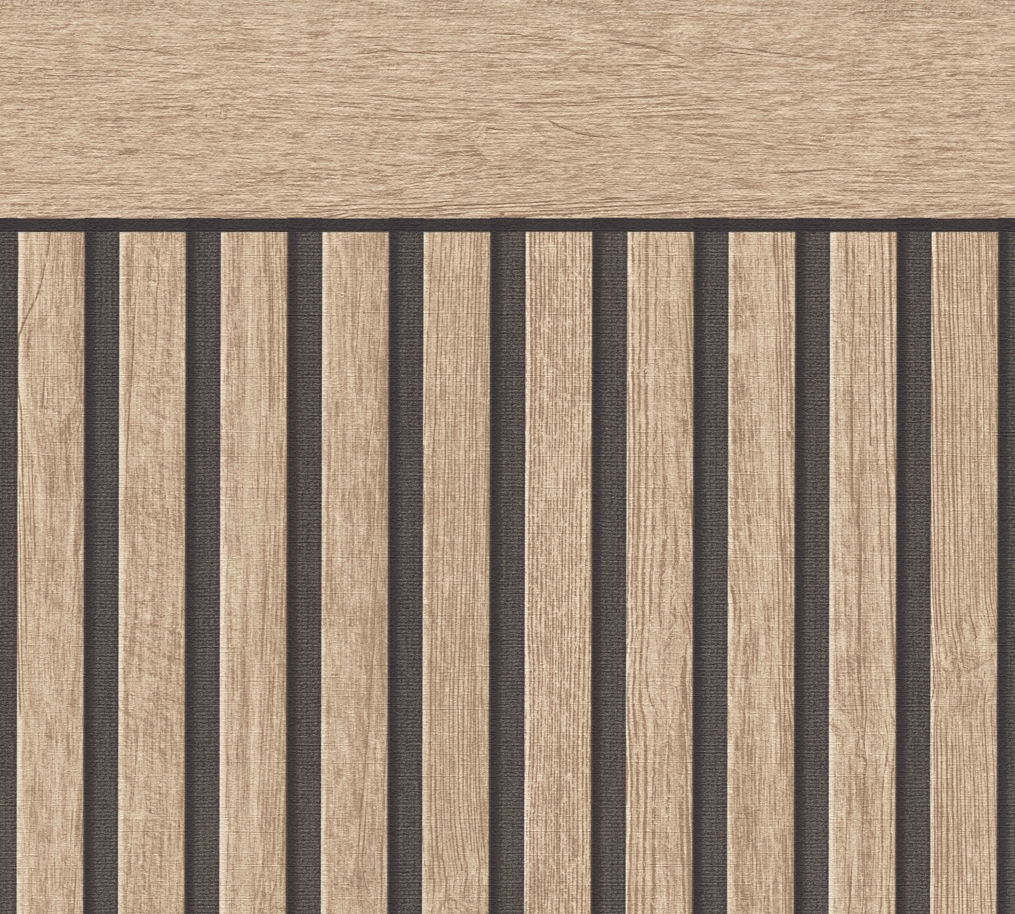 living walls Vliestapete »Wallpanel Tapete Wandpaneele Mustertapete Holzpaneele Natur«, matt