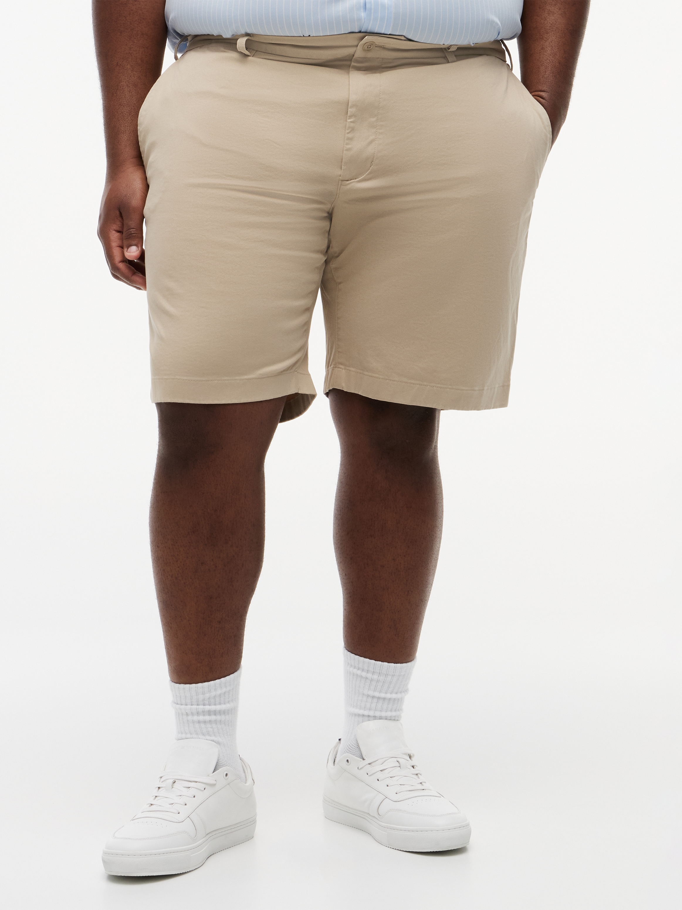 Tommy Hilfiger Big & Tall Chinoshorts »BT-DENTON 9.5 ESS TWILL-B«  Twill, slim fit, Große Größen