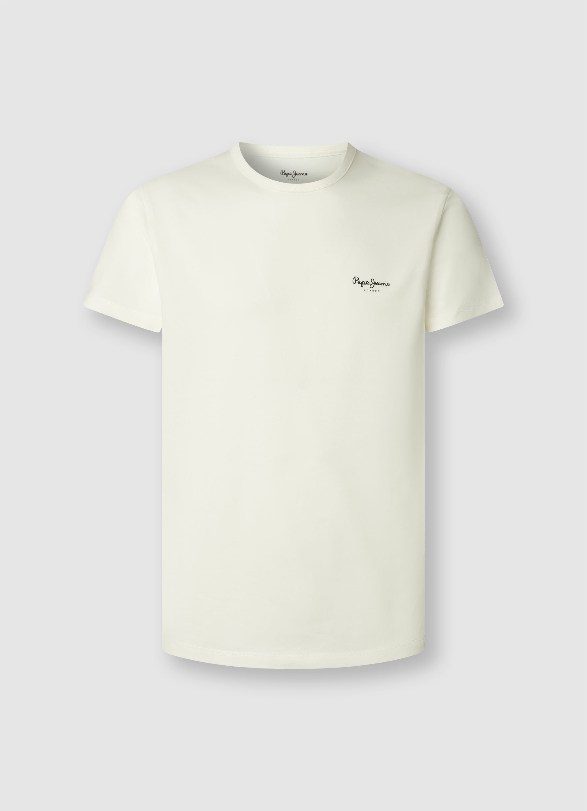 Pepe Jeans T-Shirt »ORIGINAL BASIC 3N« Rundhals mit kleinem Logodruck