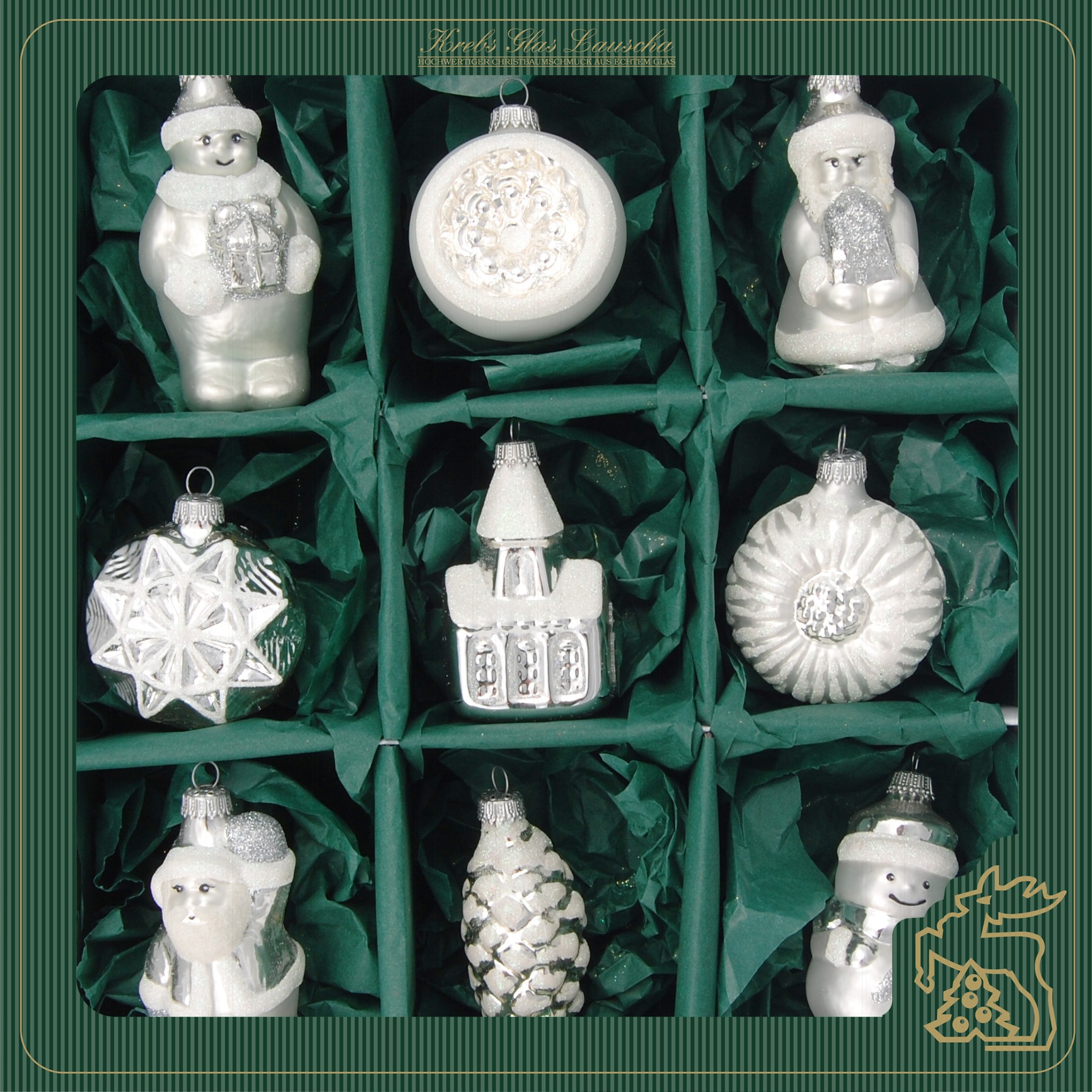 Krebs Glas Lauscha Christbaumschmuck »KGL03402« Formen- & Figuren-Set aus G günstig online kaufen