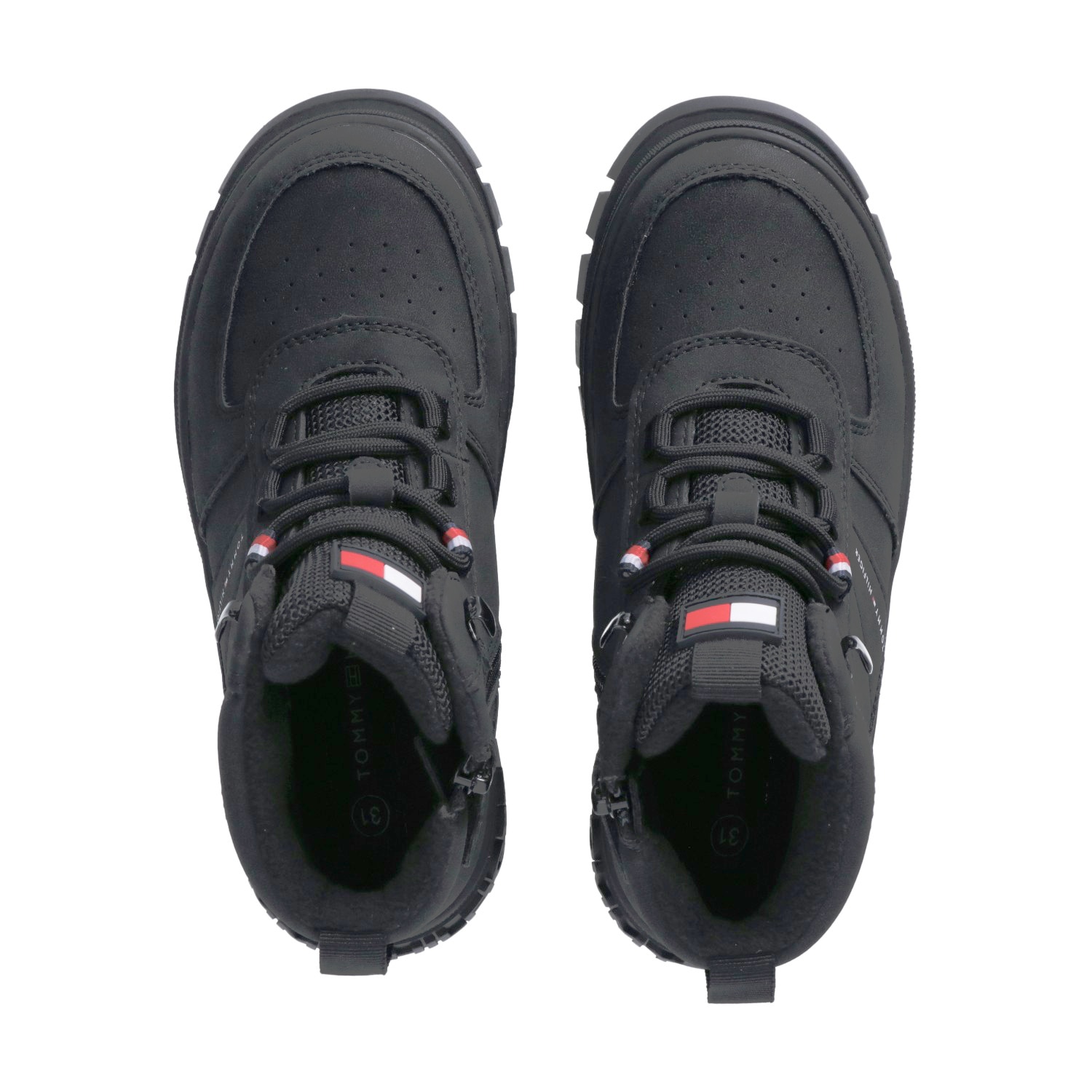 Tommy Hilfiger Schnürboots, Chunky Boots, Winterboots mit Blockabsatz
