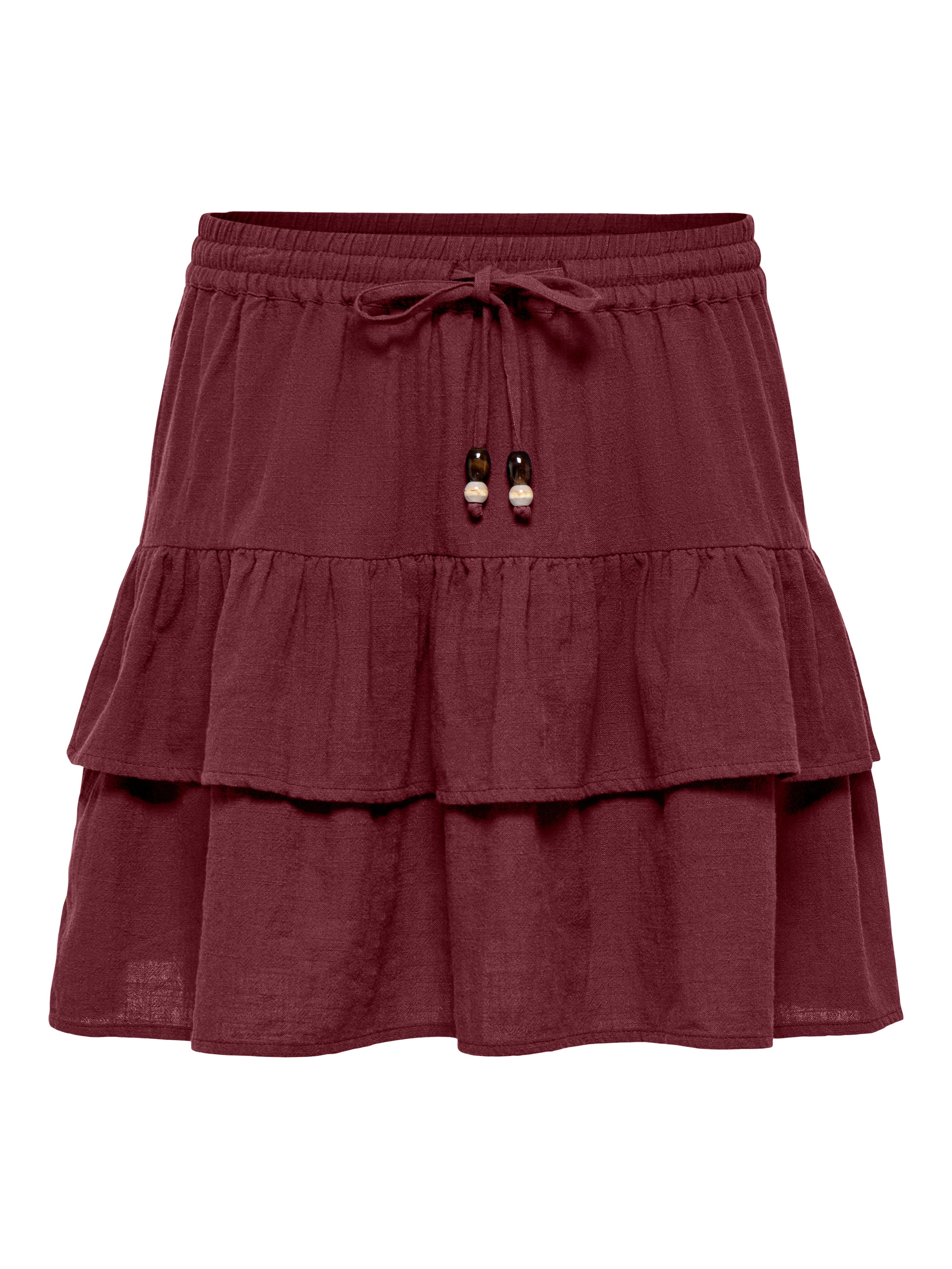 ONLY Minirock »ONLSWAR STRING SHORT SKIRT WVN« Baumwolle