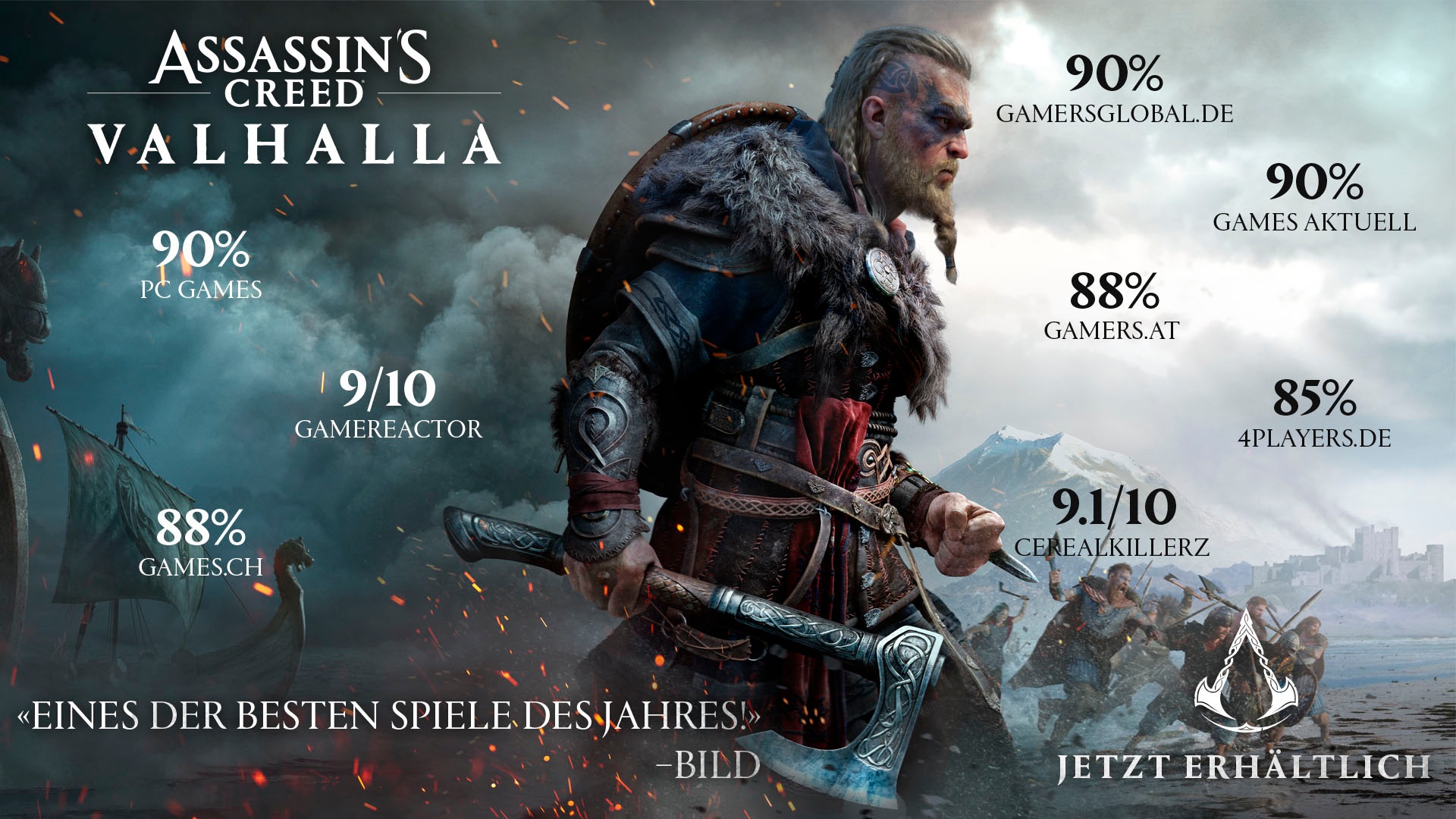UBISOFT Spielesoftware »Assassin's Creed Valhalla - Ultimate Edition«, Xbox One