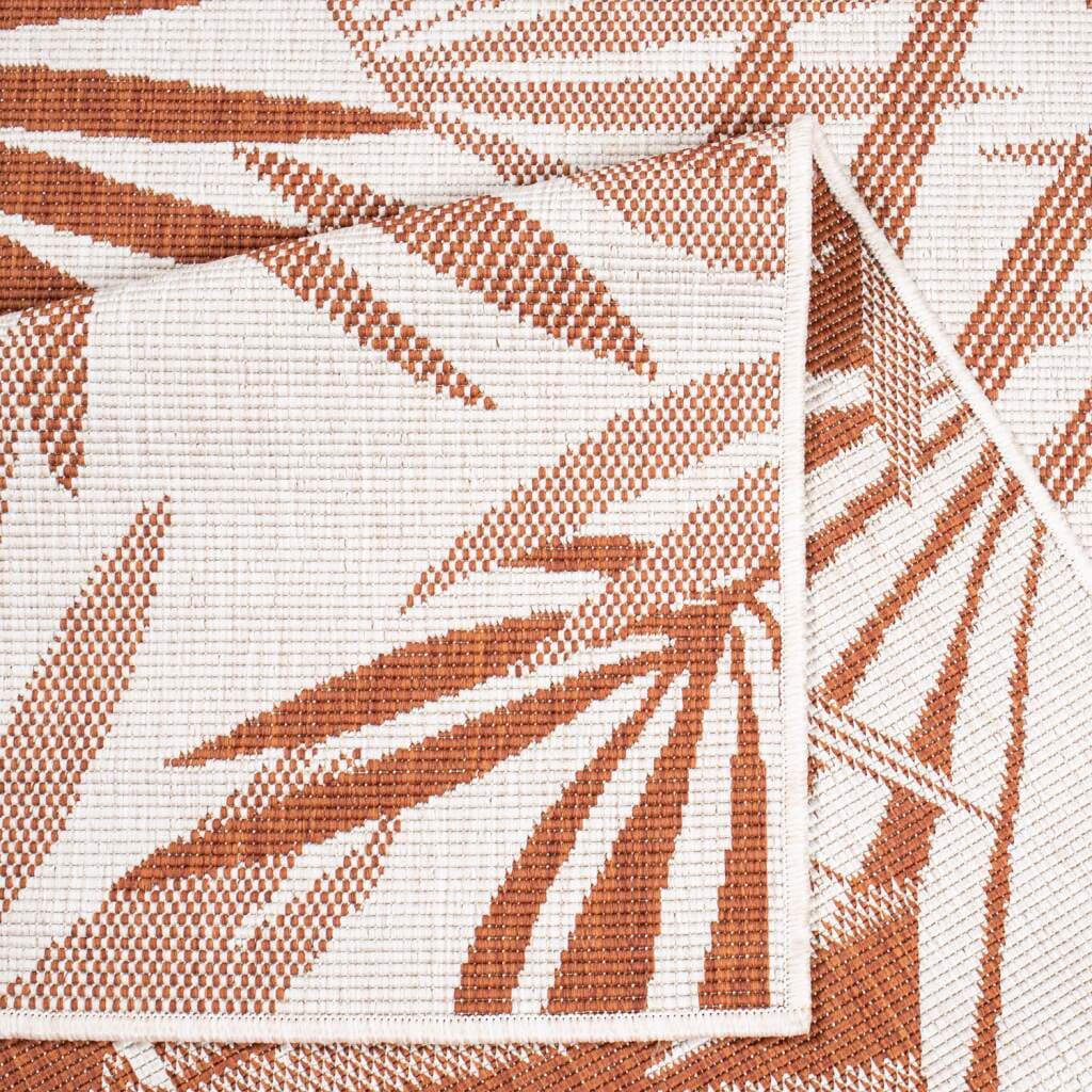 Carpet City Outdoorteppich »DUO RUG 5771«, rechteckig, 5 mm Höhe, Wendeteppich Wetterfest In- & Outdoor, Balkon, Terrasse, Wohnzimmer