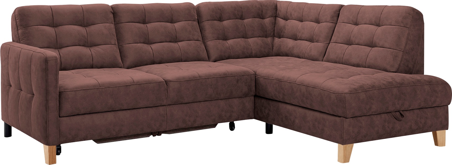exxpo - sofa fashion Ecksofa »Elio, kompakt und komfortabel, bequem, zeitlo günstig online kaufen