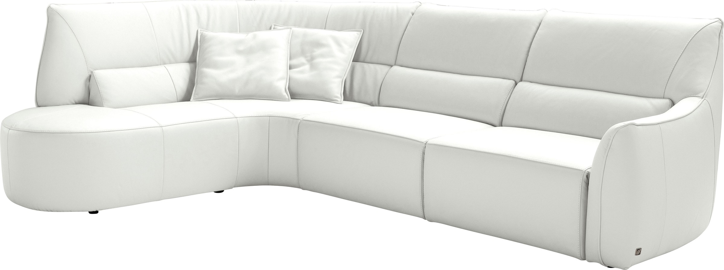 Egoitaliano Ecksofa »Puffy, extravagant & edel, Retro Designsofa, hoher Sit günstig online kaufen