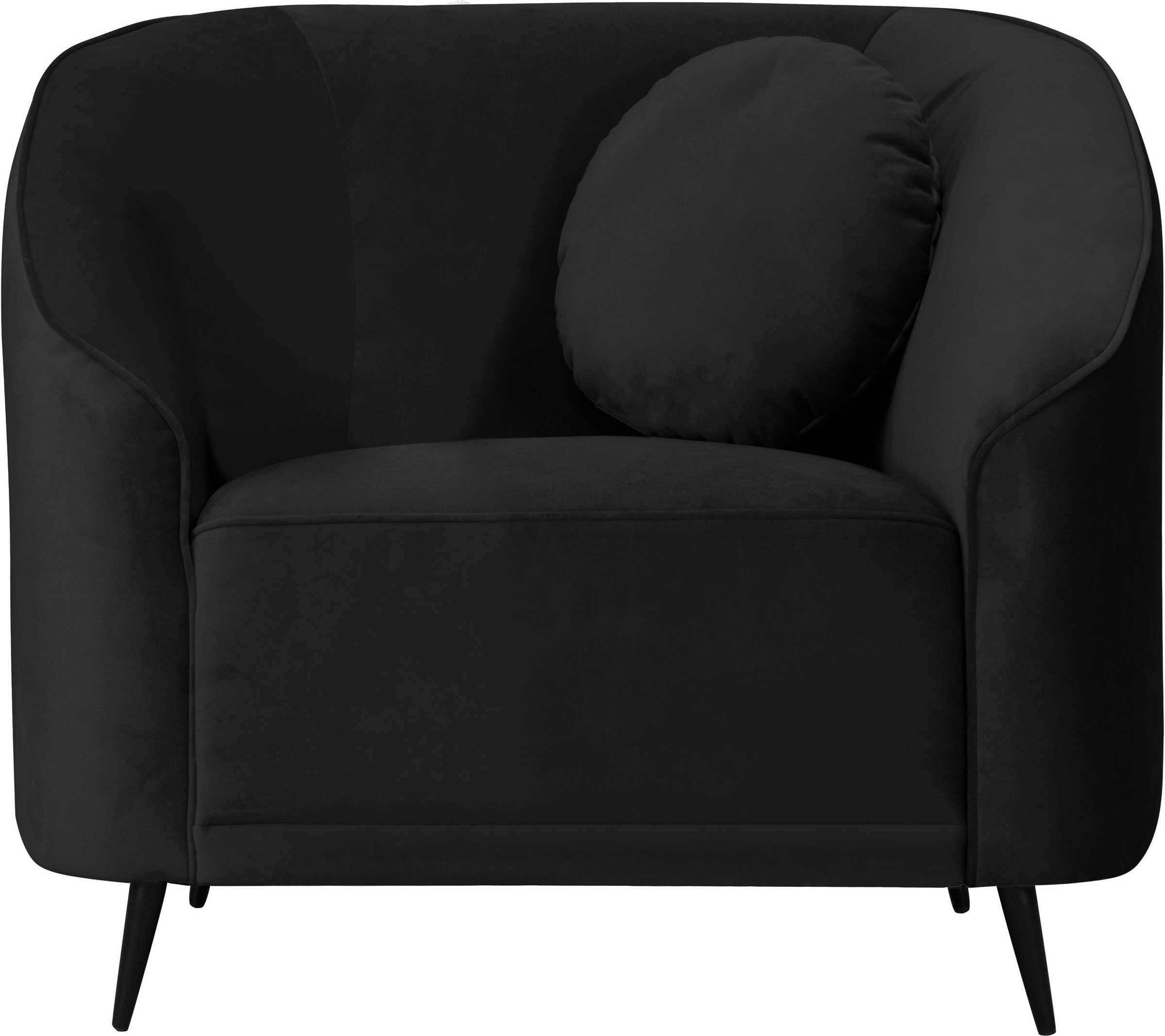 Home affaire Sessel »Ashly« in 3 Bezugsvarianten, Bouclé, Samtoptik und Str günstig online kaufen