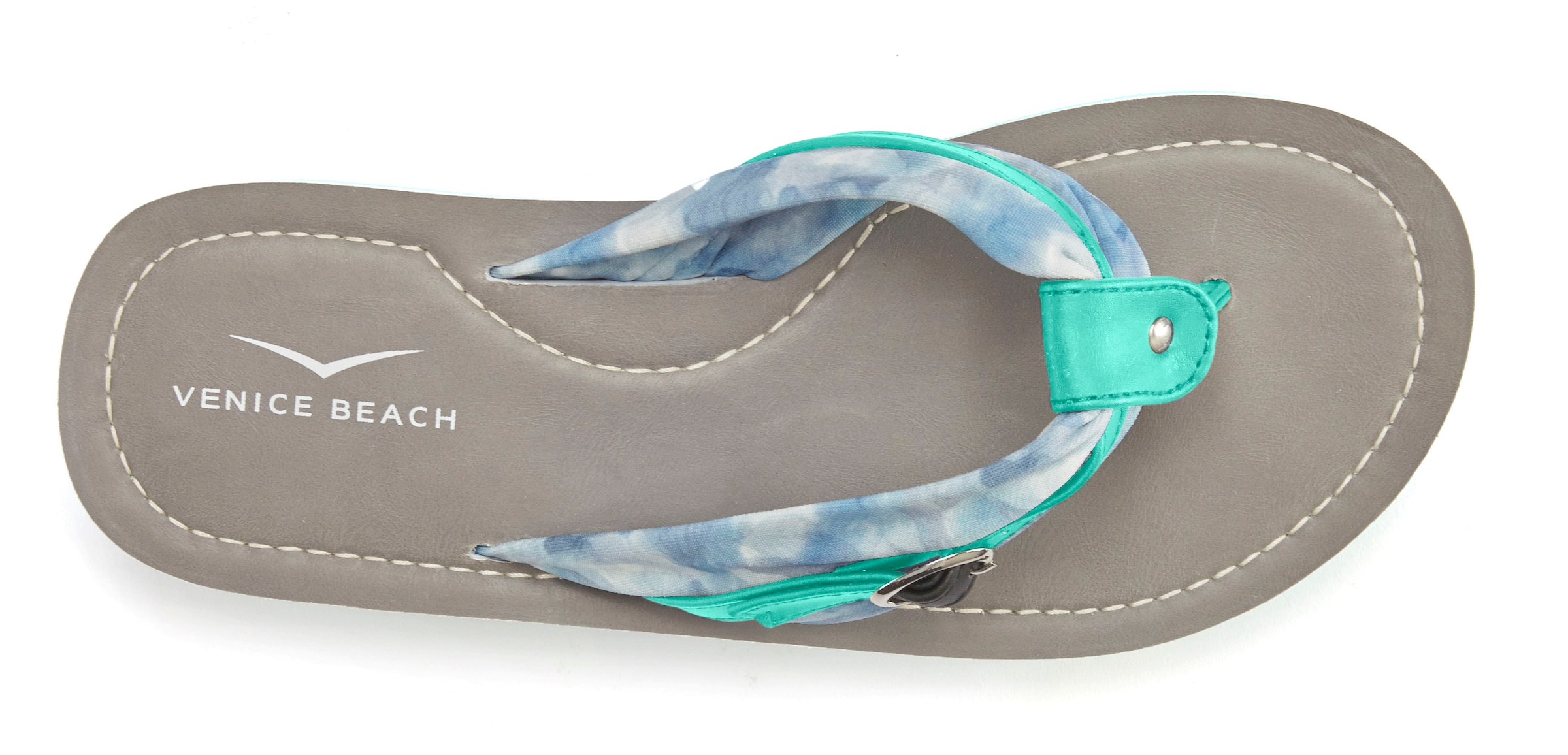 Venice Beach Badezehentrenner, Flip Flop mit modischem Print VEGAN