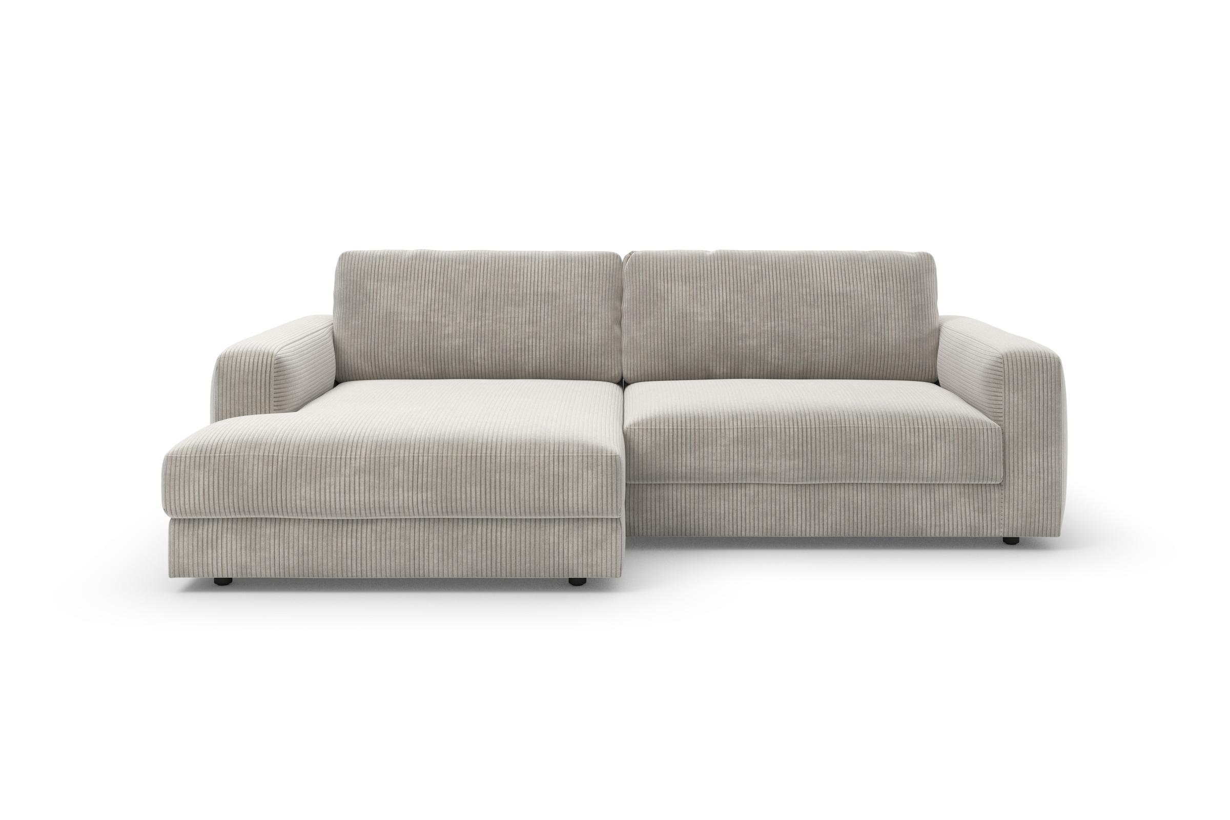 TRENDMANUFAKTUR Ecksofa "Bourbon", (2 St.), mit extra hohem Sitzkomfort, au günstig online kaufen