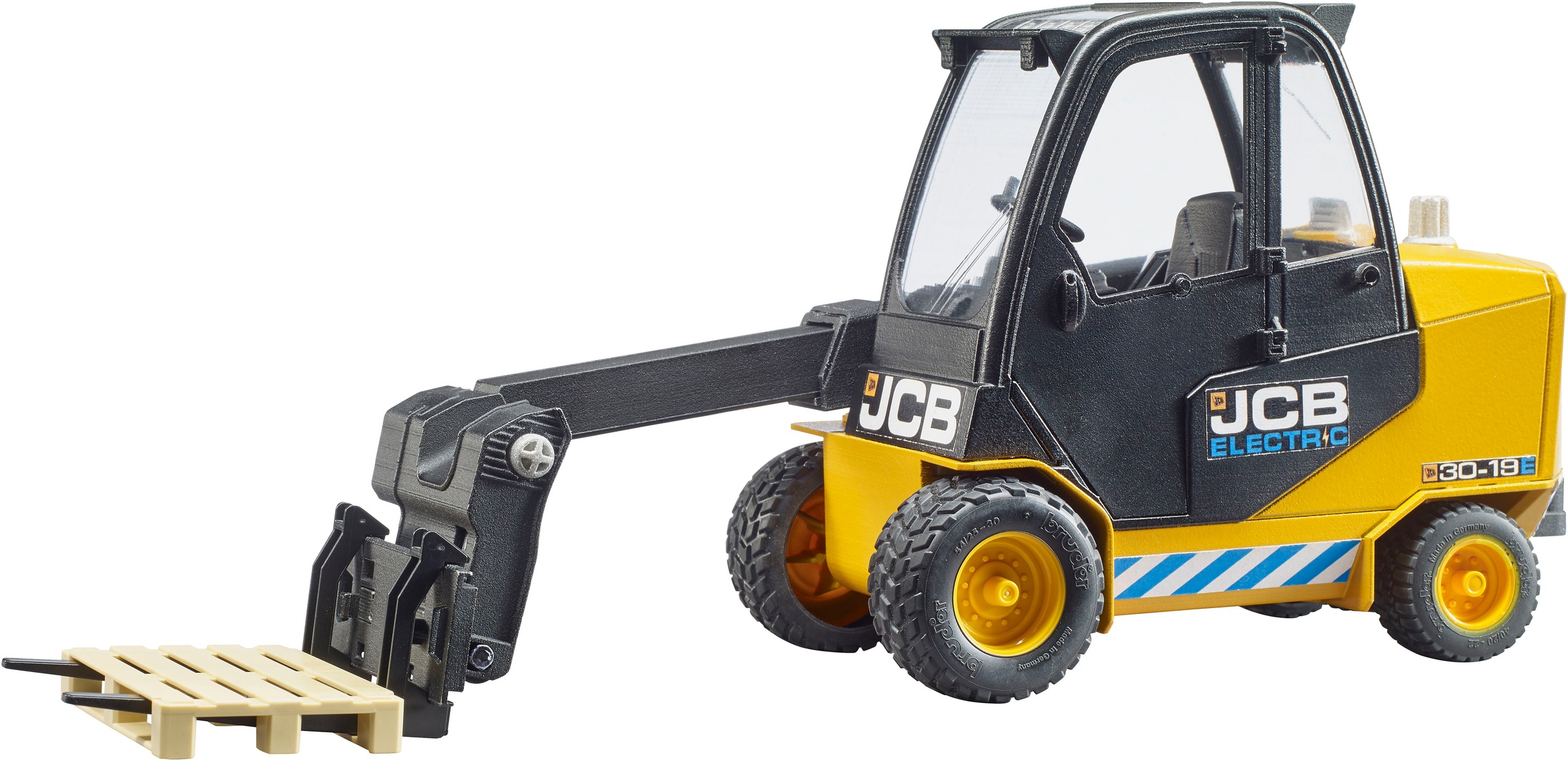 Bruder® Spielzeug-Radlader »JCB Teletruk mit Palette (02512)« Made in Europe