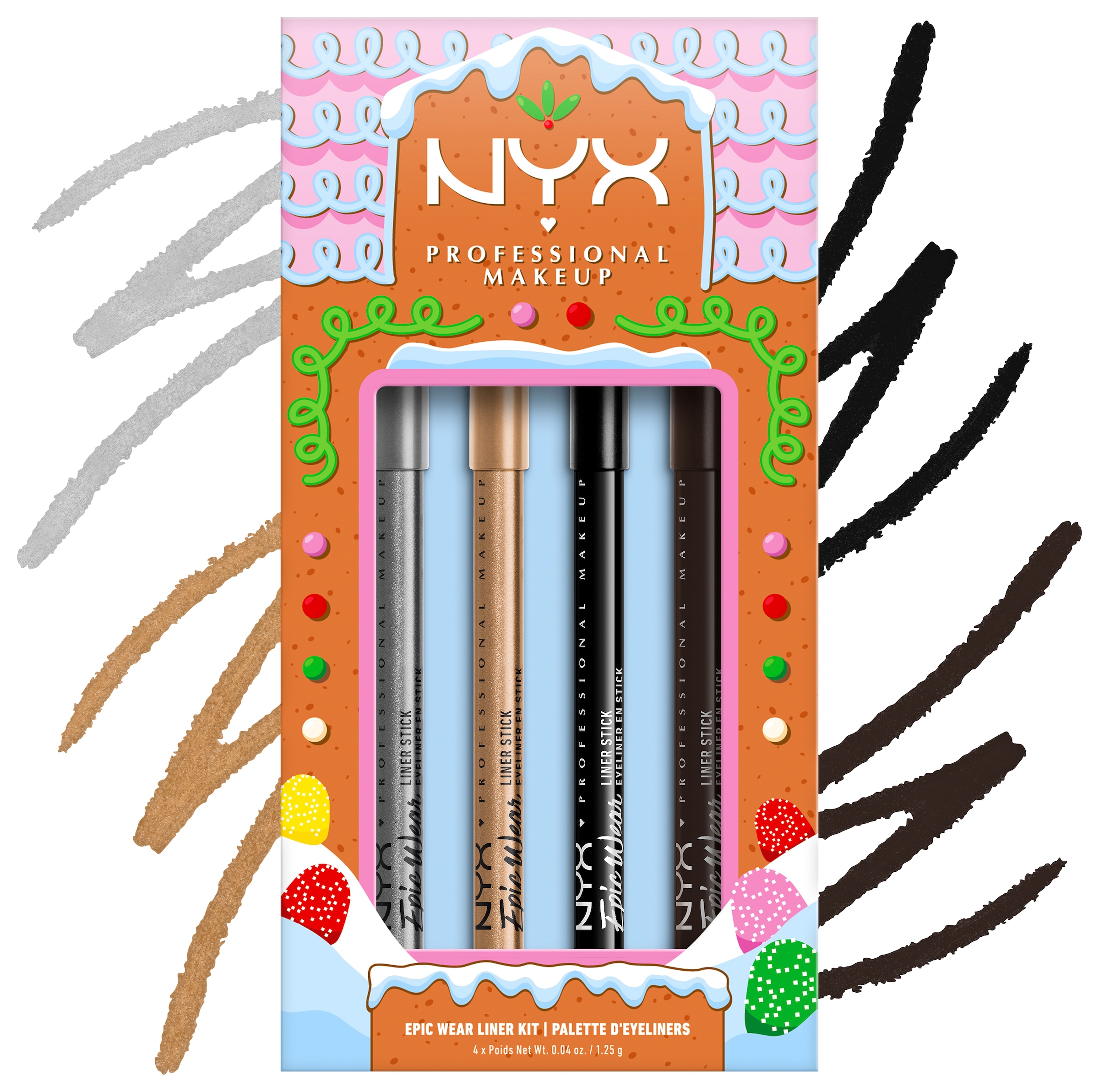 NYX Eyeliner »NYX Professional Makeup Epic Wear Liner Stick Kit«