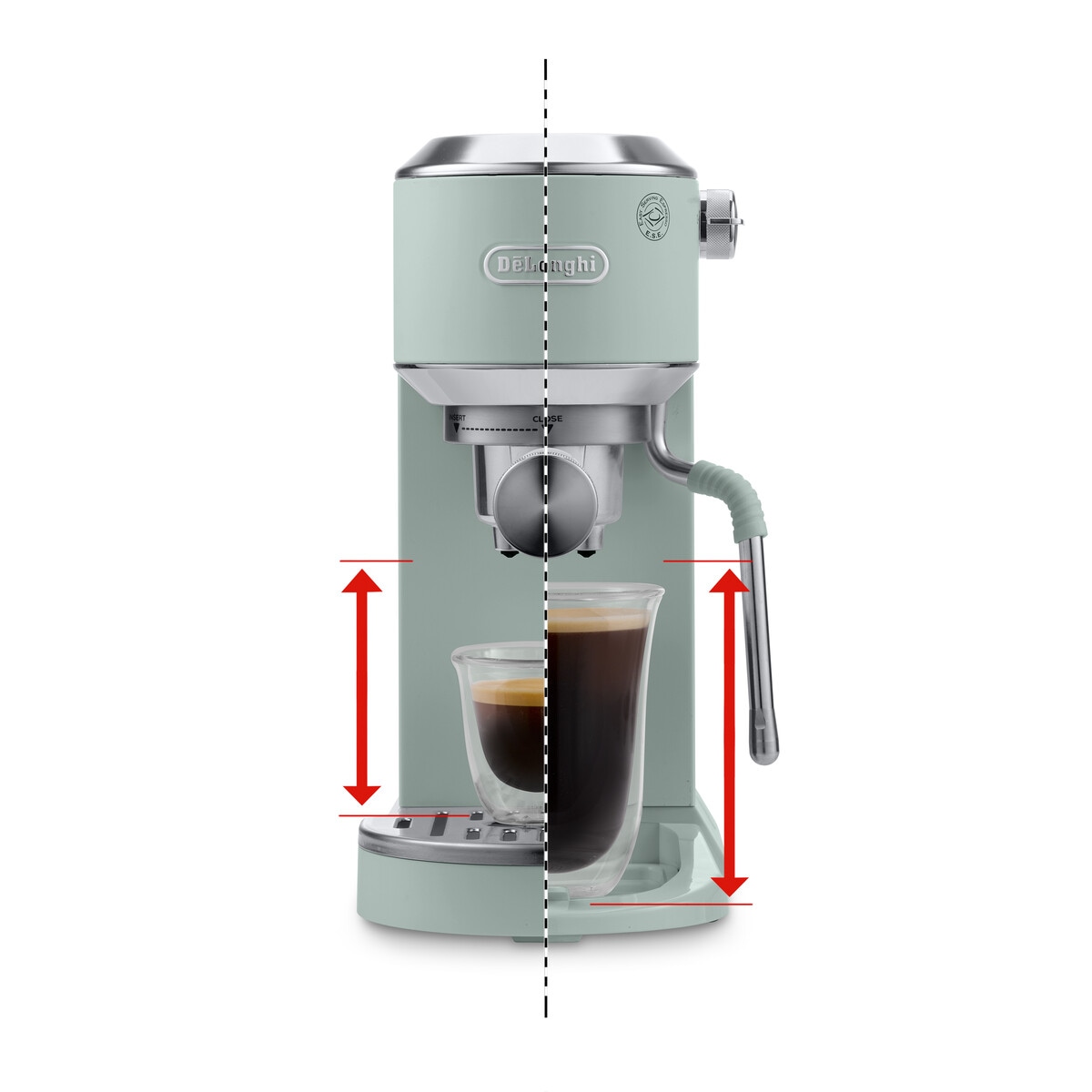 De'Longhi Espressomaschine »DEDICA DUO EC890.GR«