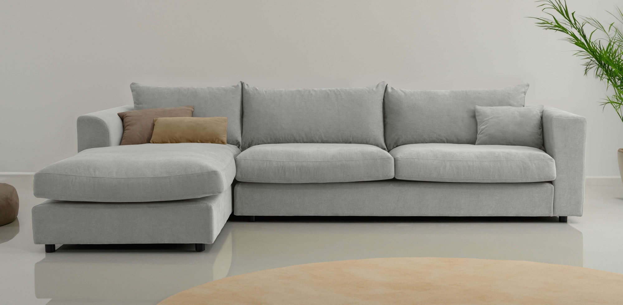 LeGer Home by Lena Gercke Ecksofa »Avelina« Breite 297 cm, in Cord- und Che günstig online kaufen